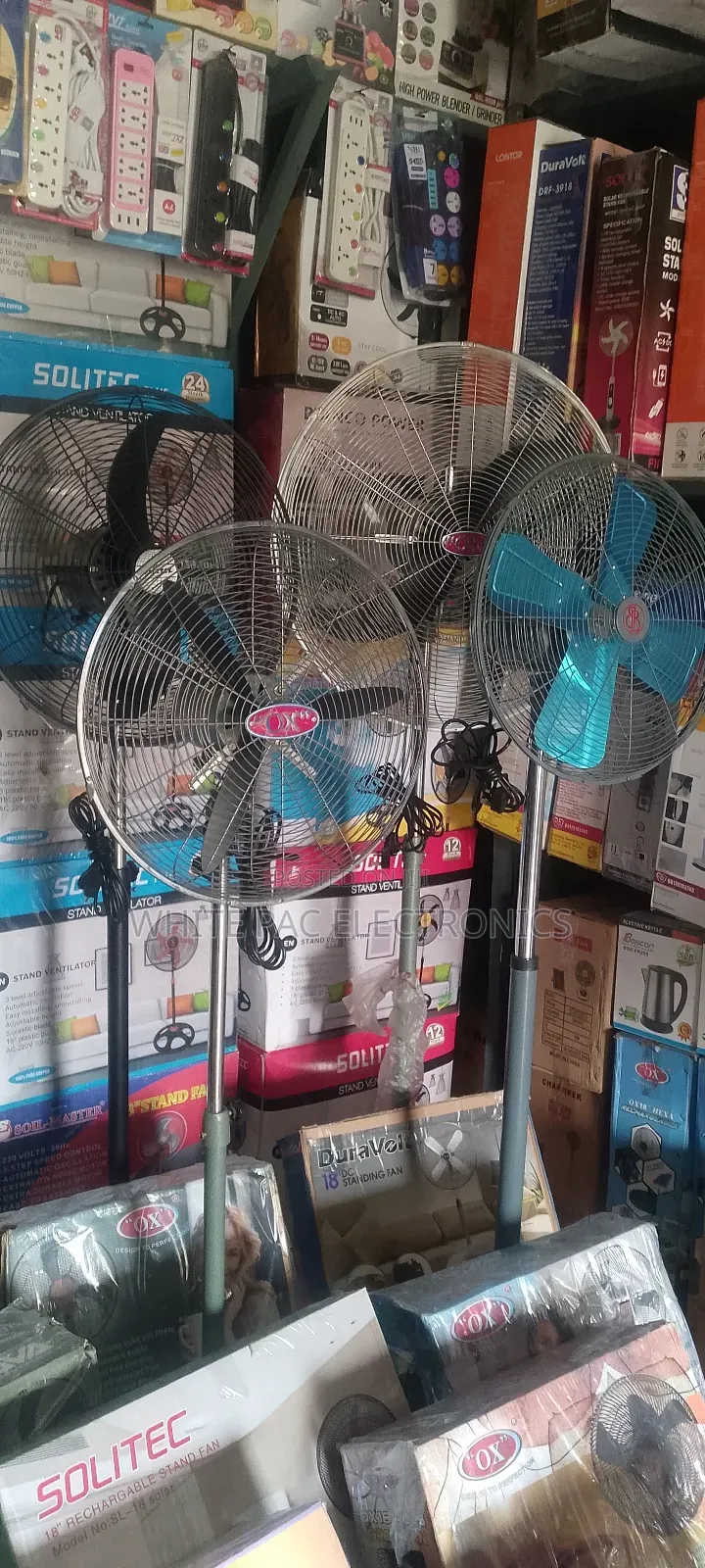 Ox 18"Inches Standing Industrial Fans Pure Copper( Nature Air