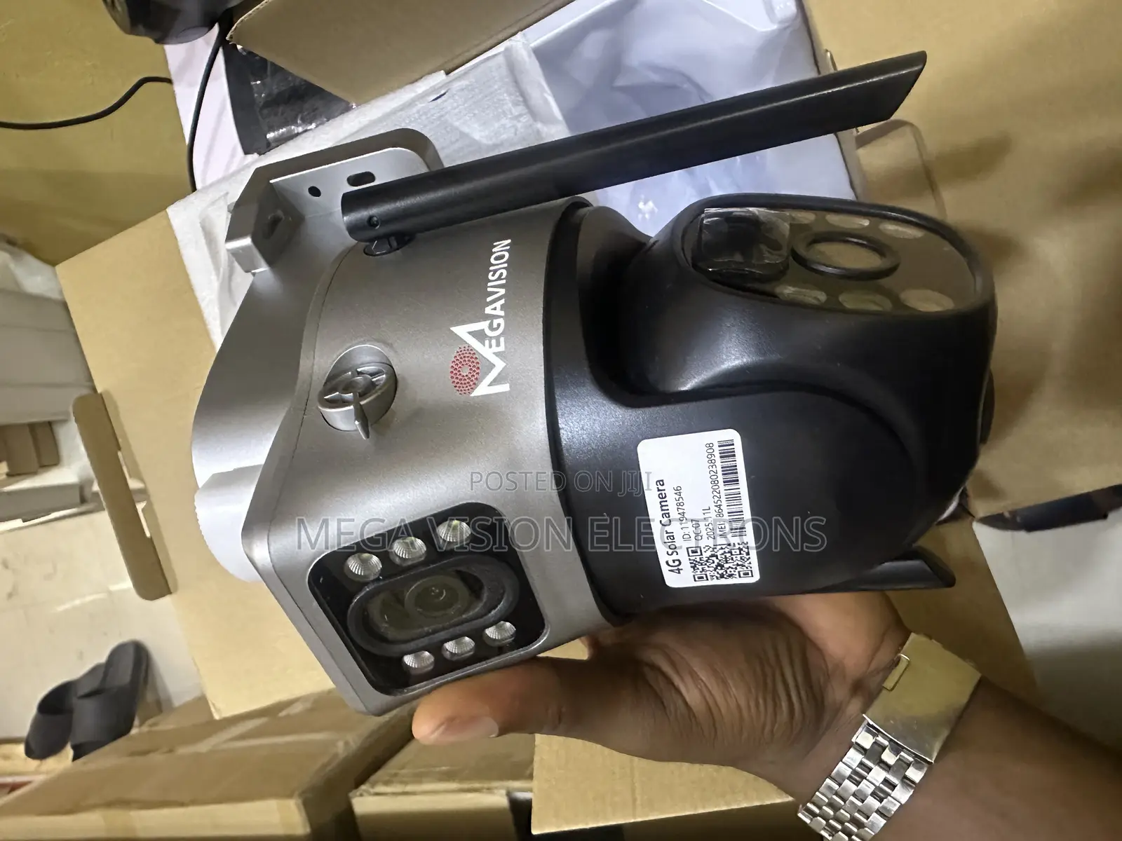 P6a Dual Lens Solar Camera 8mp 4g
