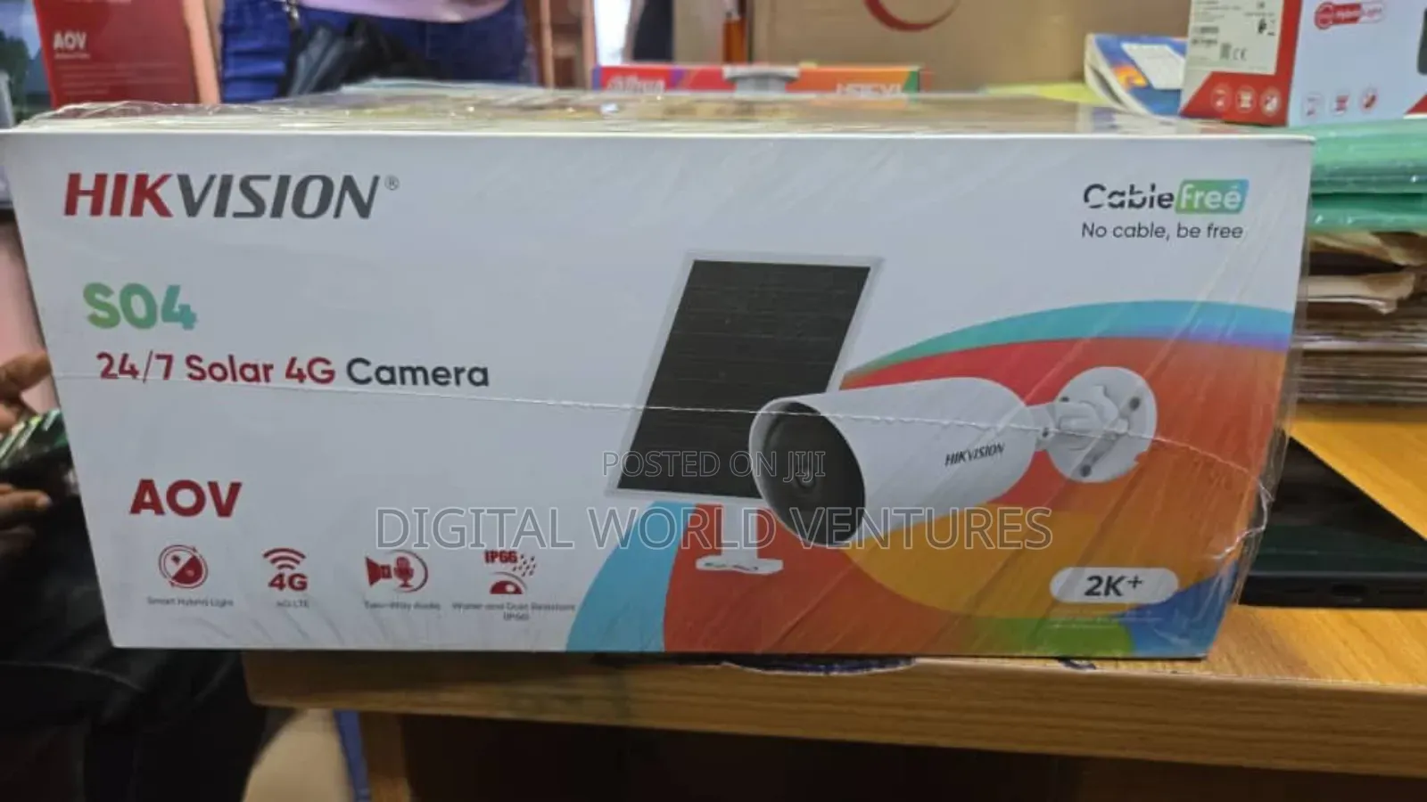 Hikvision Solar 4g Bullet Camera