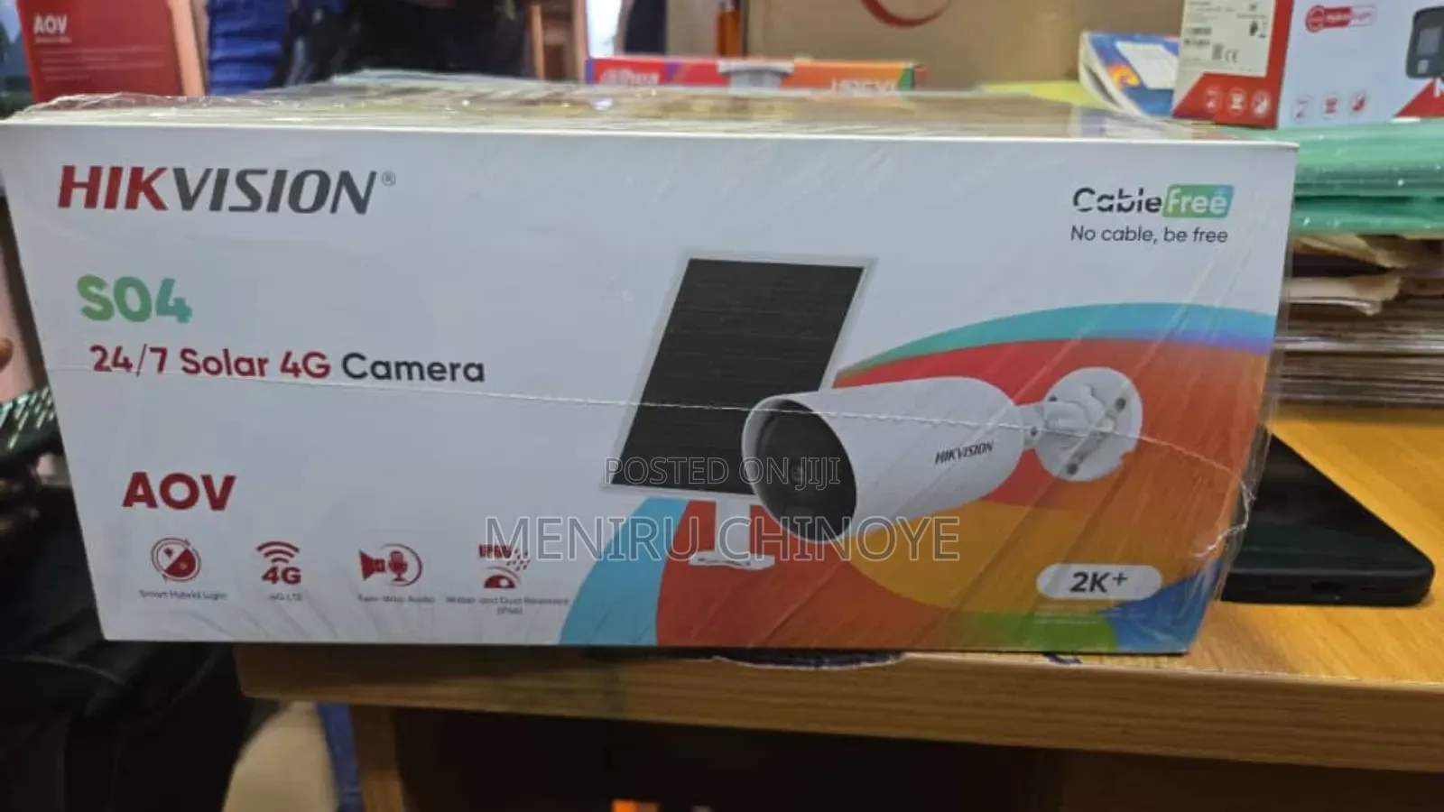 Hikvision Solar 4g Bullet Camera