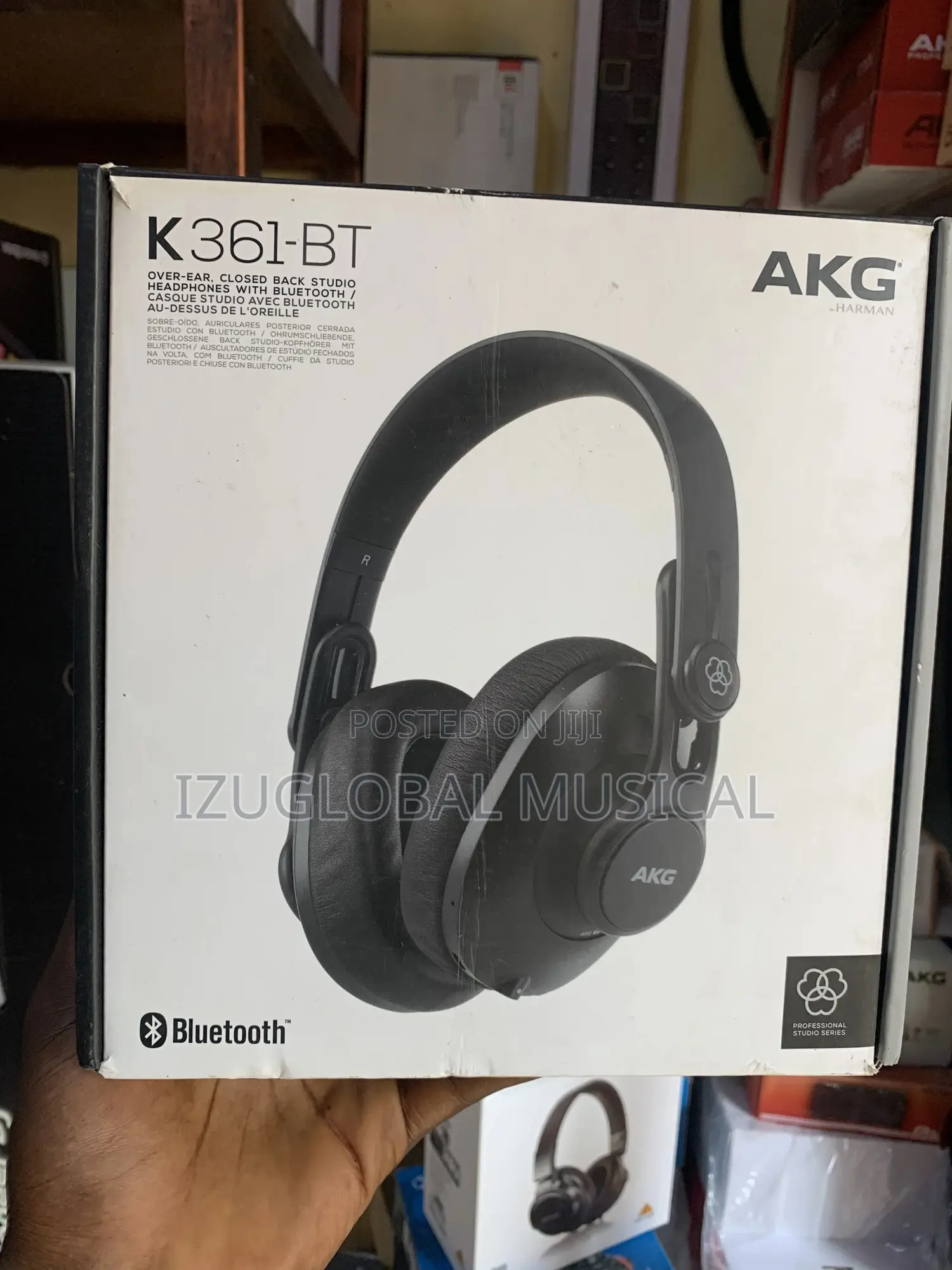Akg -Bt Bluetooth Studio Headphone