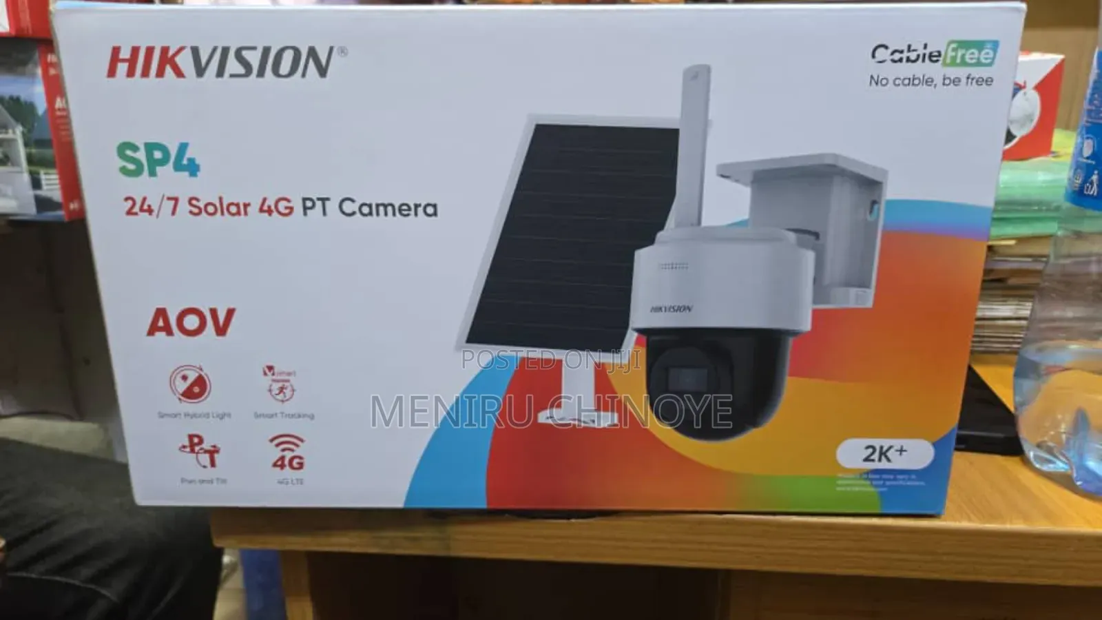 Hikvision Solar 4g PTZ Camera