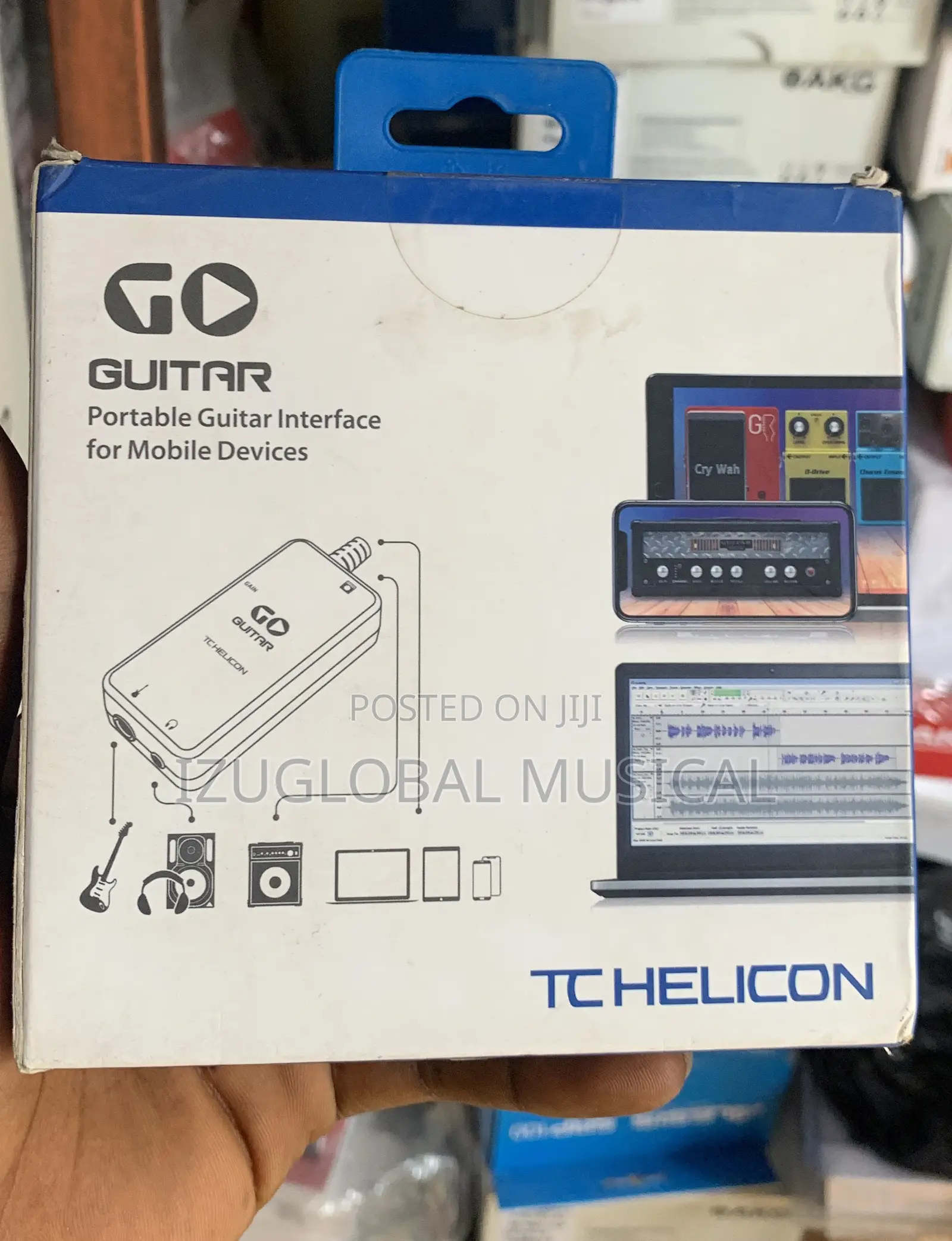 Tchelicon Go Guitar Portable Guitar Interface for Mobile Devices