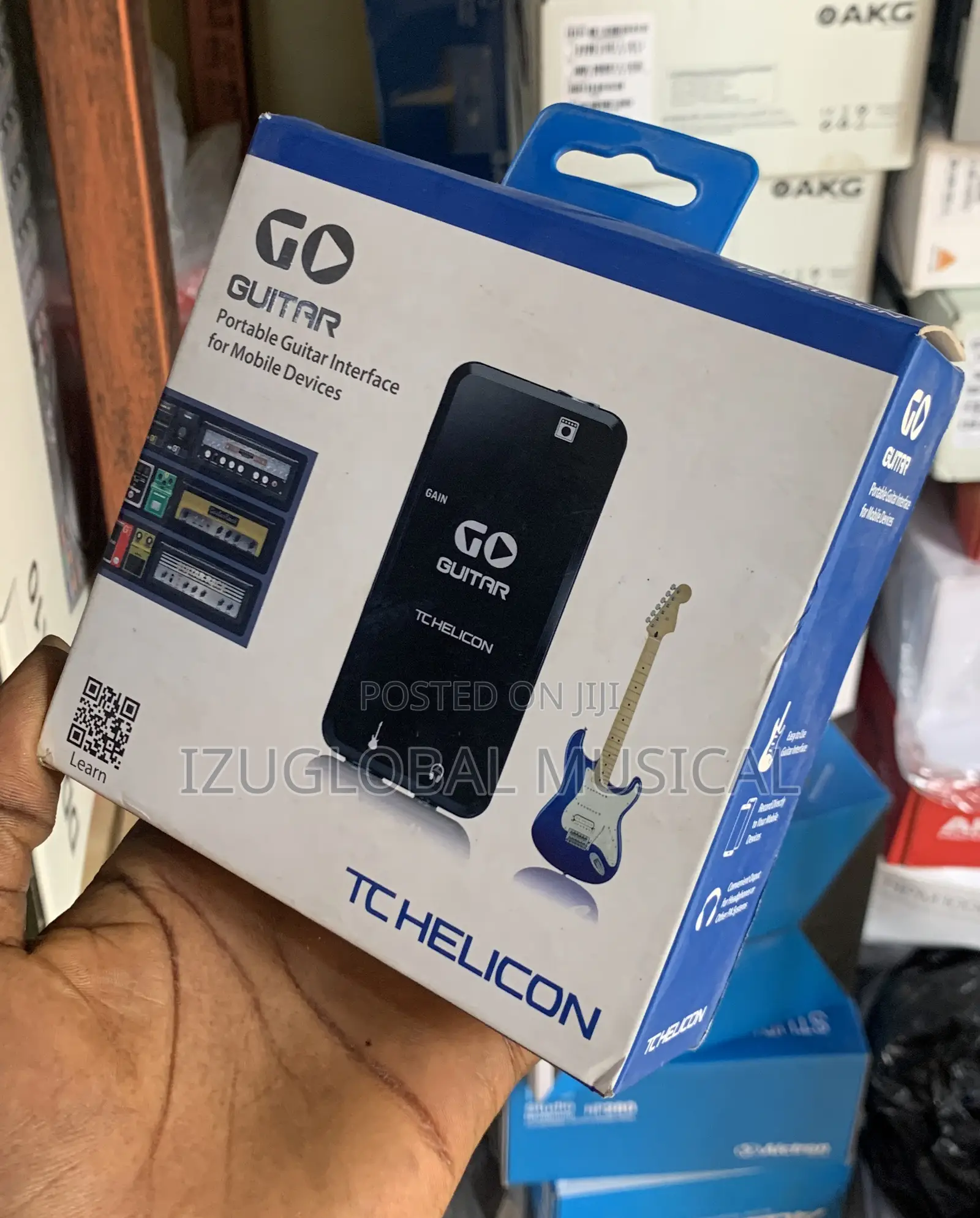 Tchelicon Go Guitar Portable Guitar Interface for Mobile Devices