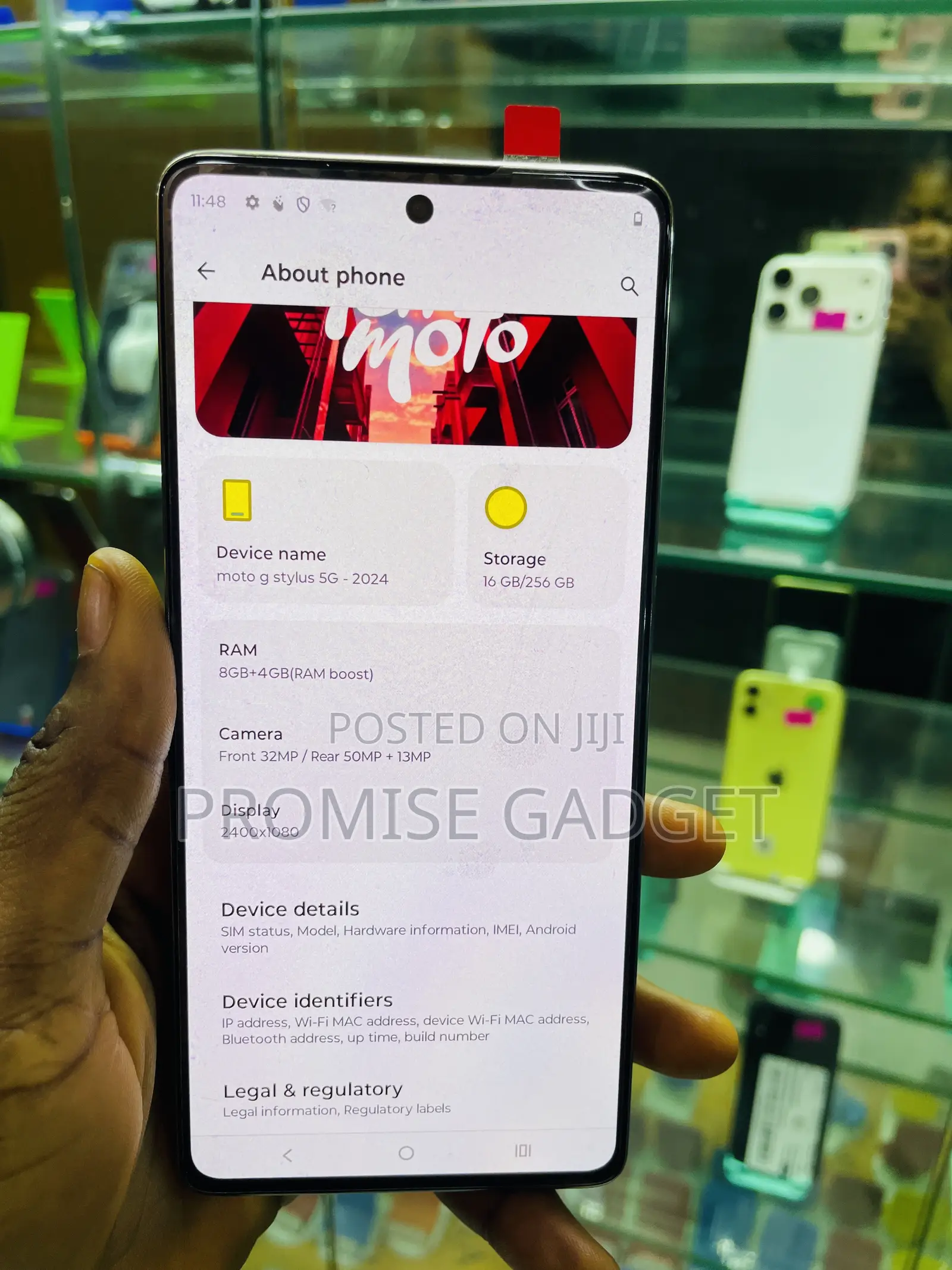 Motorola Moto G Stylus 5G (2024) 256 GB Yellow