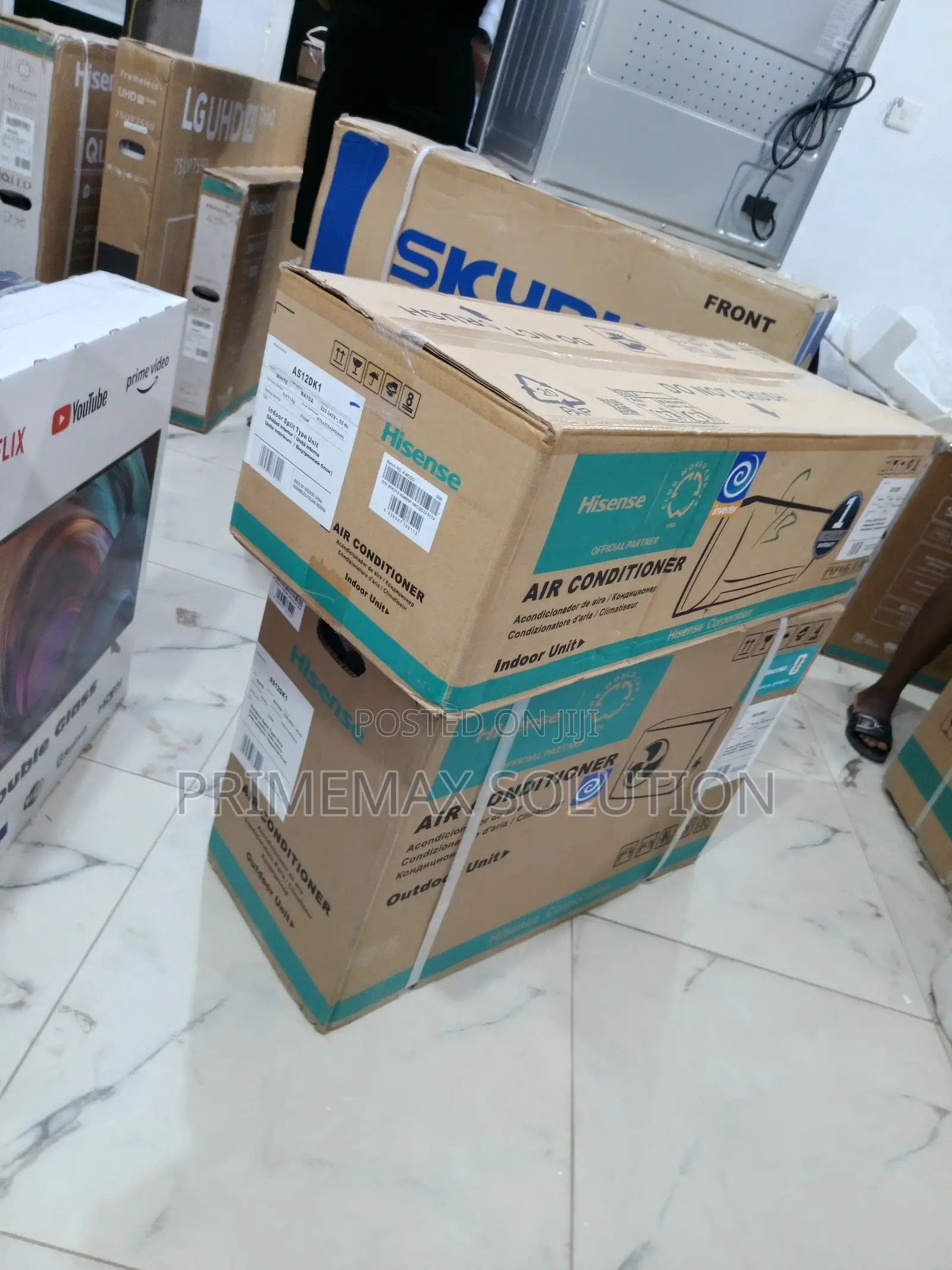 Hisense 1.5 Hp Inverter Air Conditioner As12dk1 R410 Gas