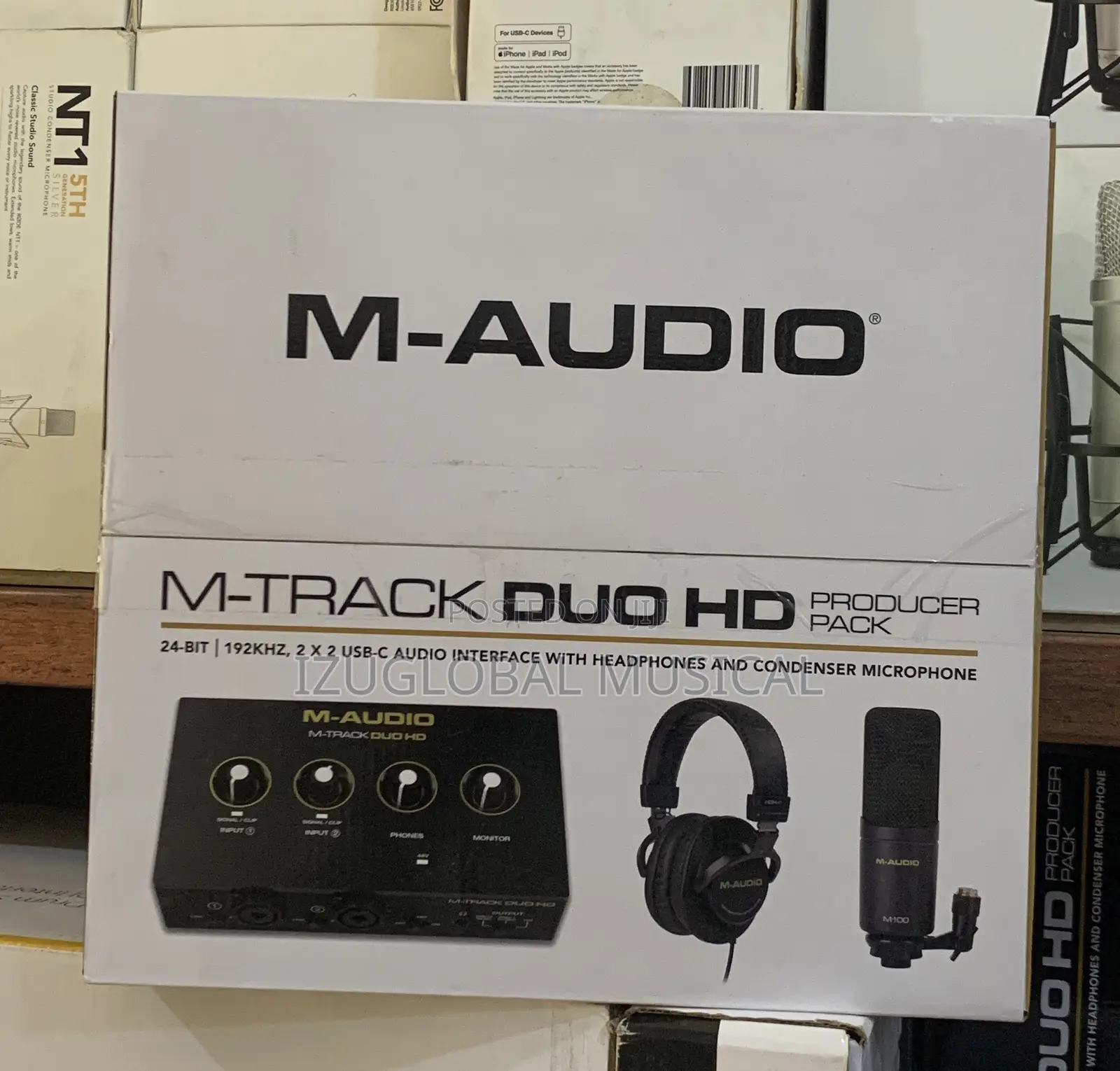 M-Audio M-Track Duo Hd Producer Pack