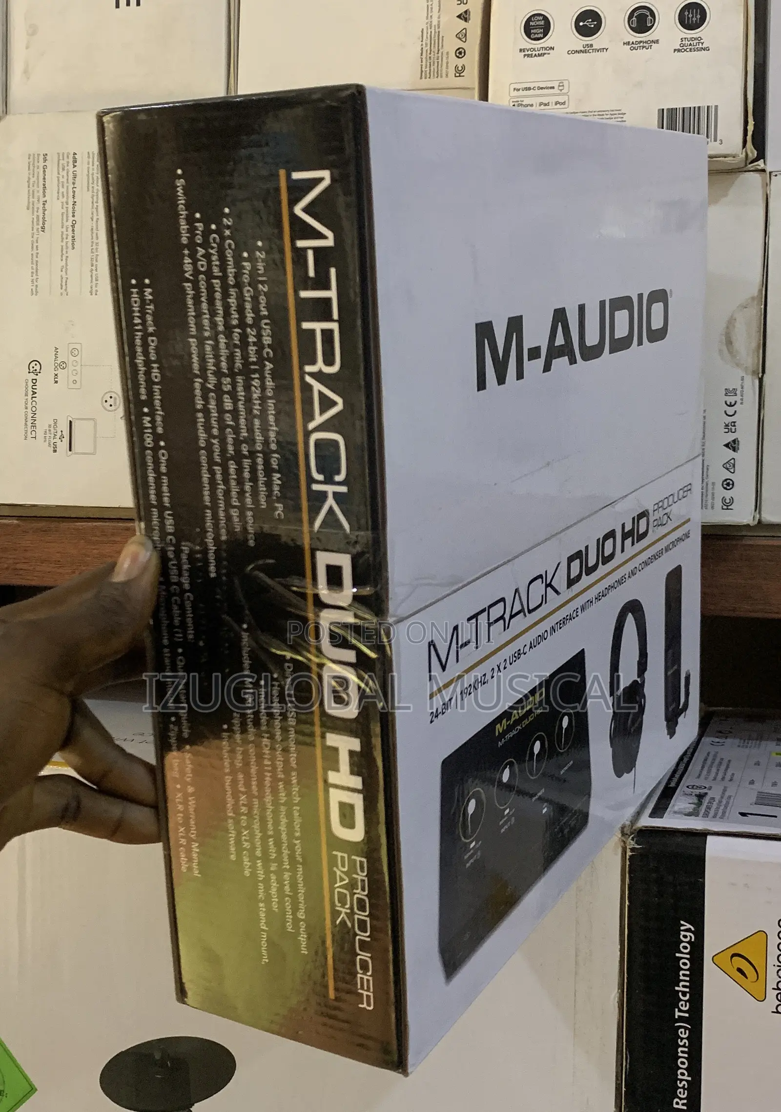 M-Audio M-Track Duo Hd Producer Pack