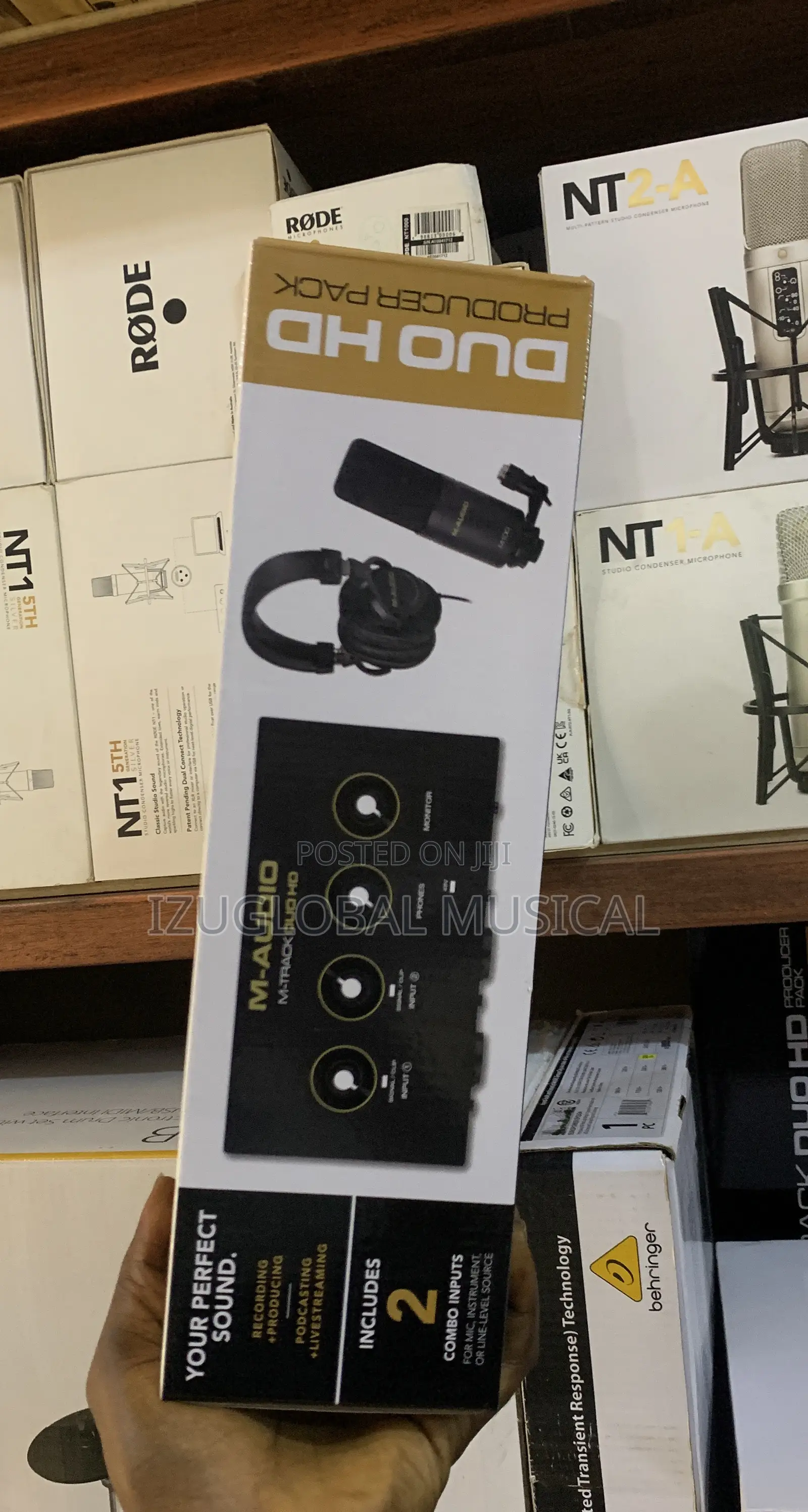 M-Audio M-Track Duo Hd Producer Pack