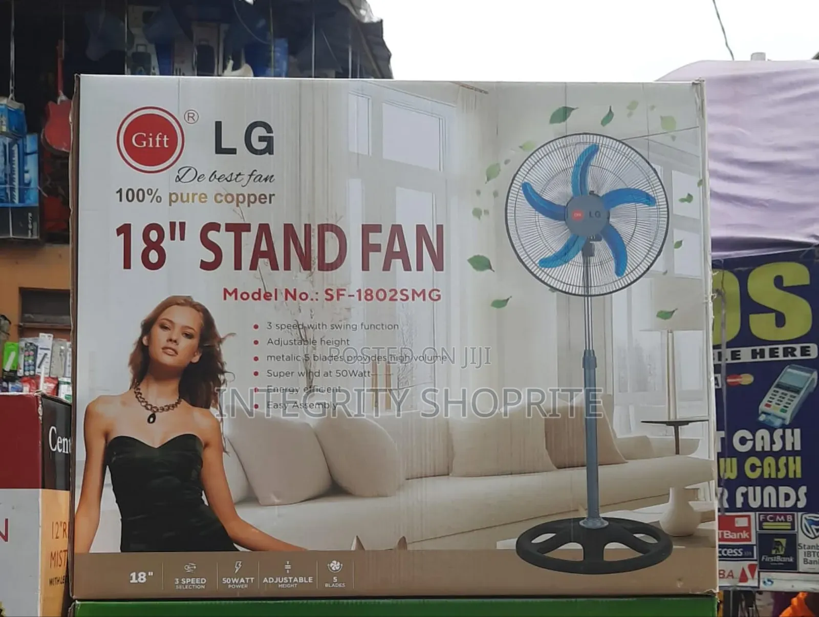 Lg 18inch Stand Fan