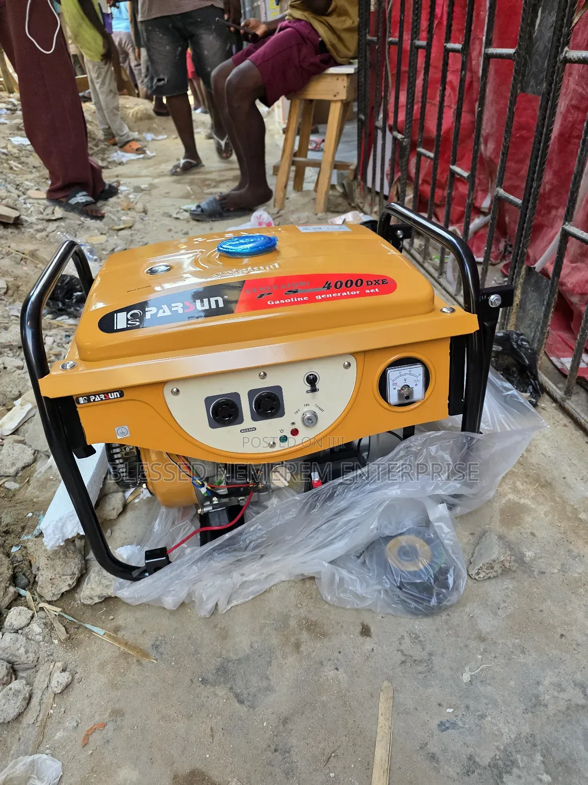《》Heavy Duty 4.5kva Parsun Petrol Generator Model Ps4000dxe 100%Copper