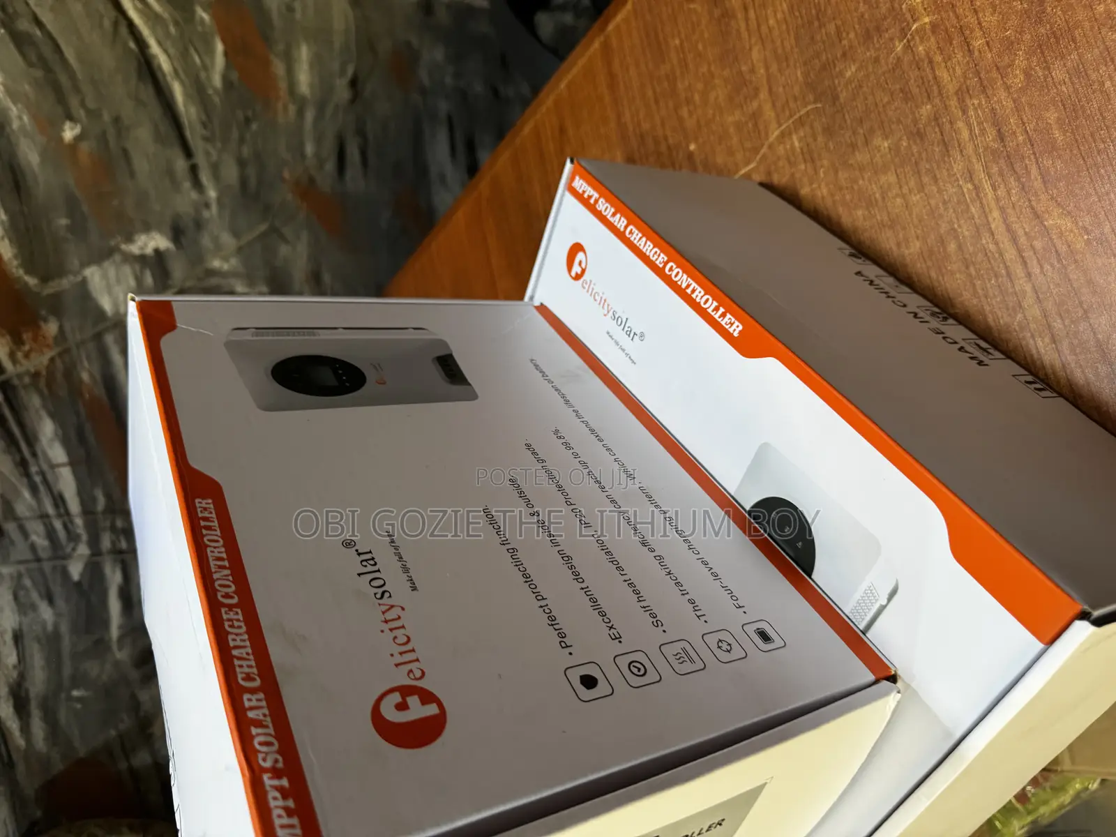 Lagos Best Producer of 100ah MPPT Felicity Solar Charger Controller