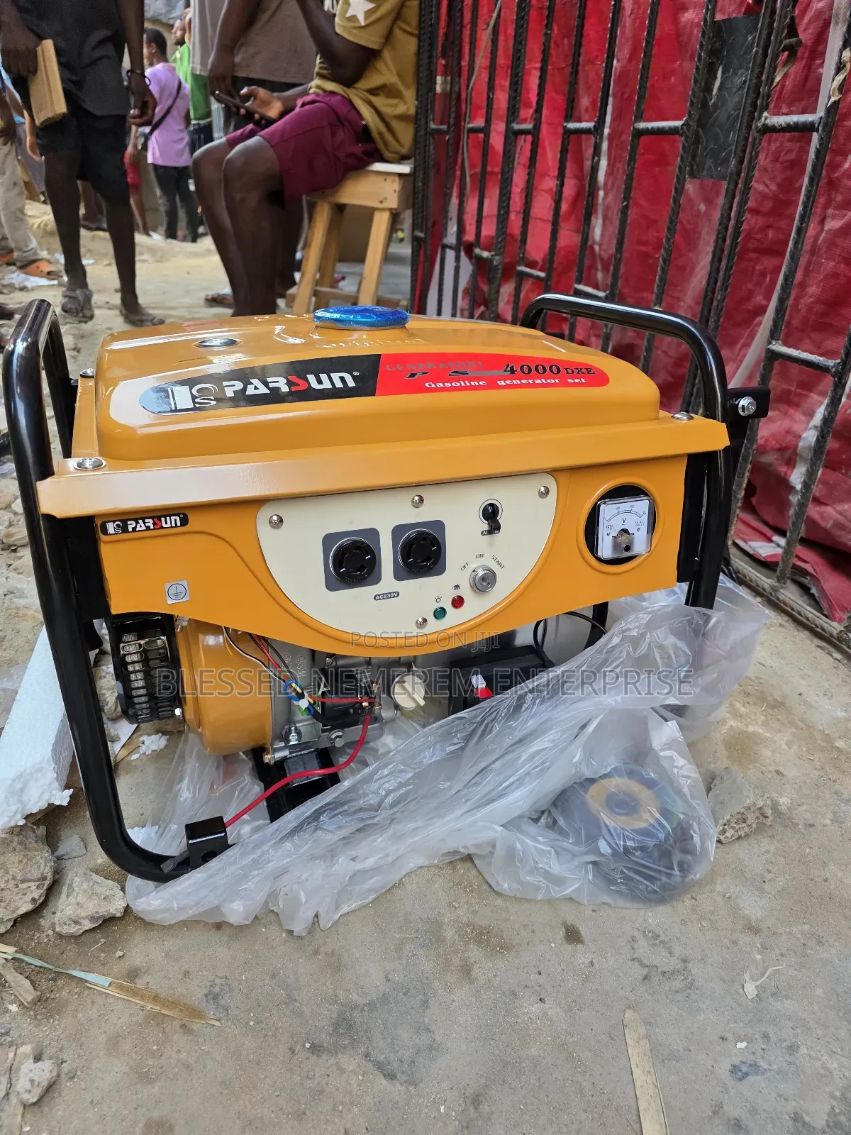 ■□Come I Have Parsun Petrol Generator Model Ps4000dxe(4.5kva)