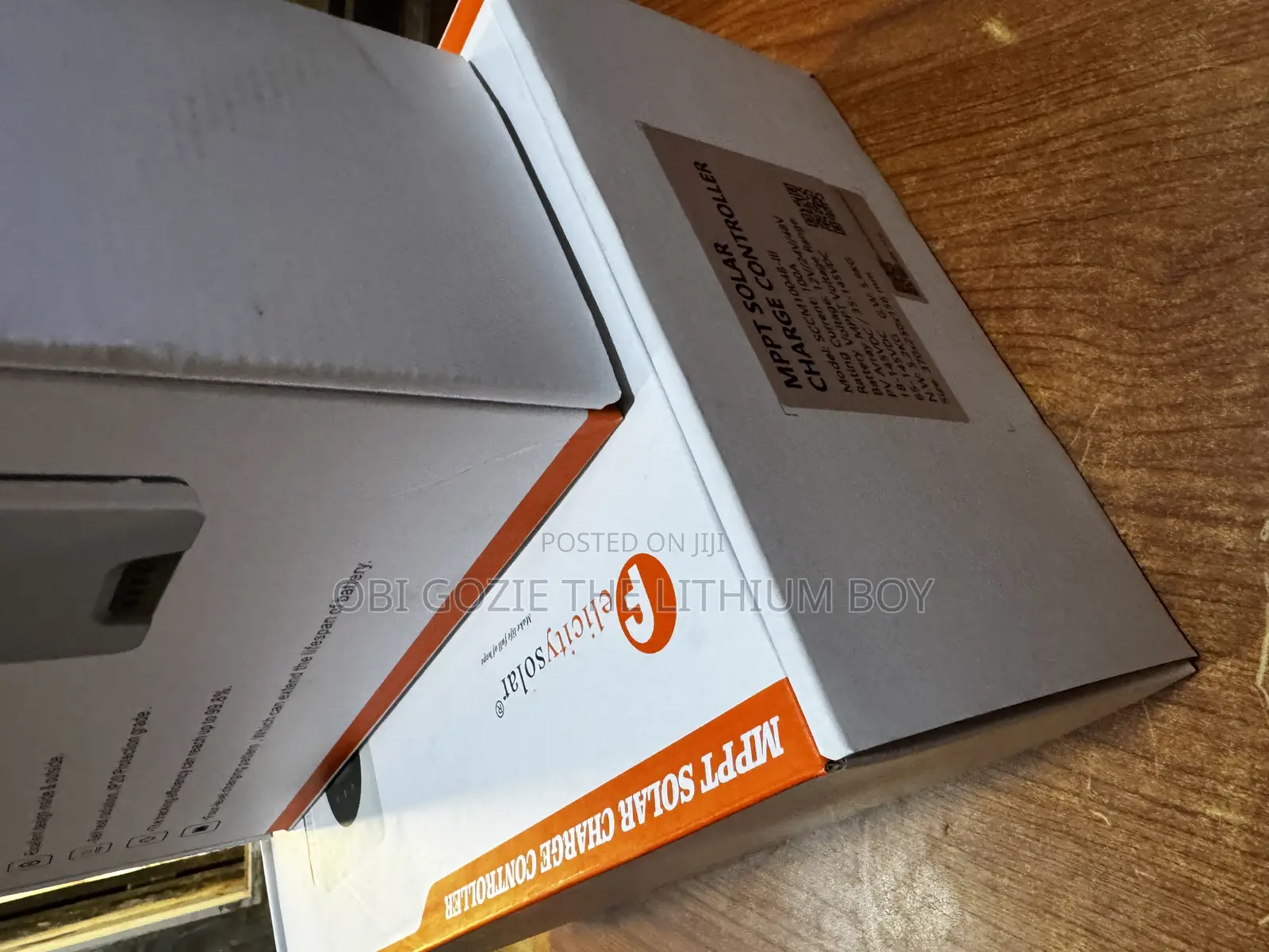 Lagos Solar Vendor of 100ah MPPT Felicity Solar Charger Controller