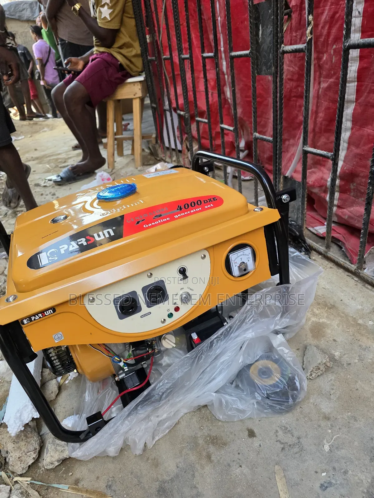 I Have Original Parsun Petrol Gen Model Ps4000dxe 100%Copper 4.5kva
