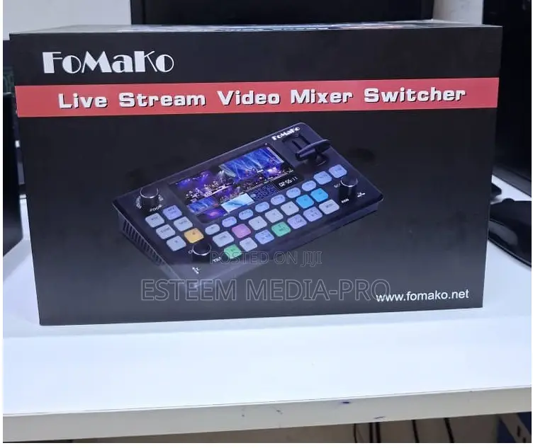 Fomako (Kc601 Pro Black) Video Mixer Switcher