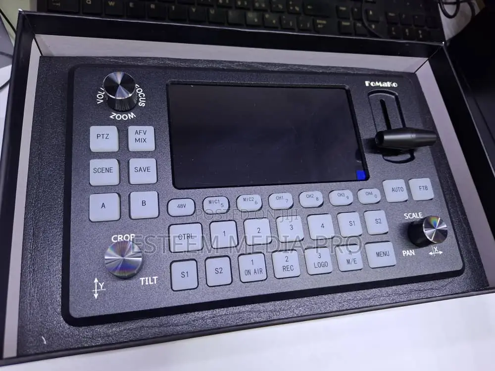 Fomako (Kc601 Pro Black) Video Mixer Switcher