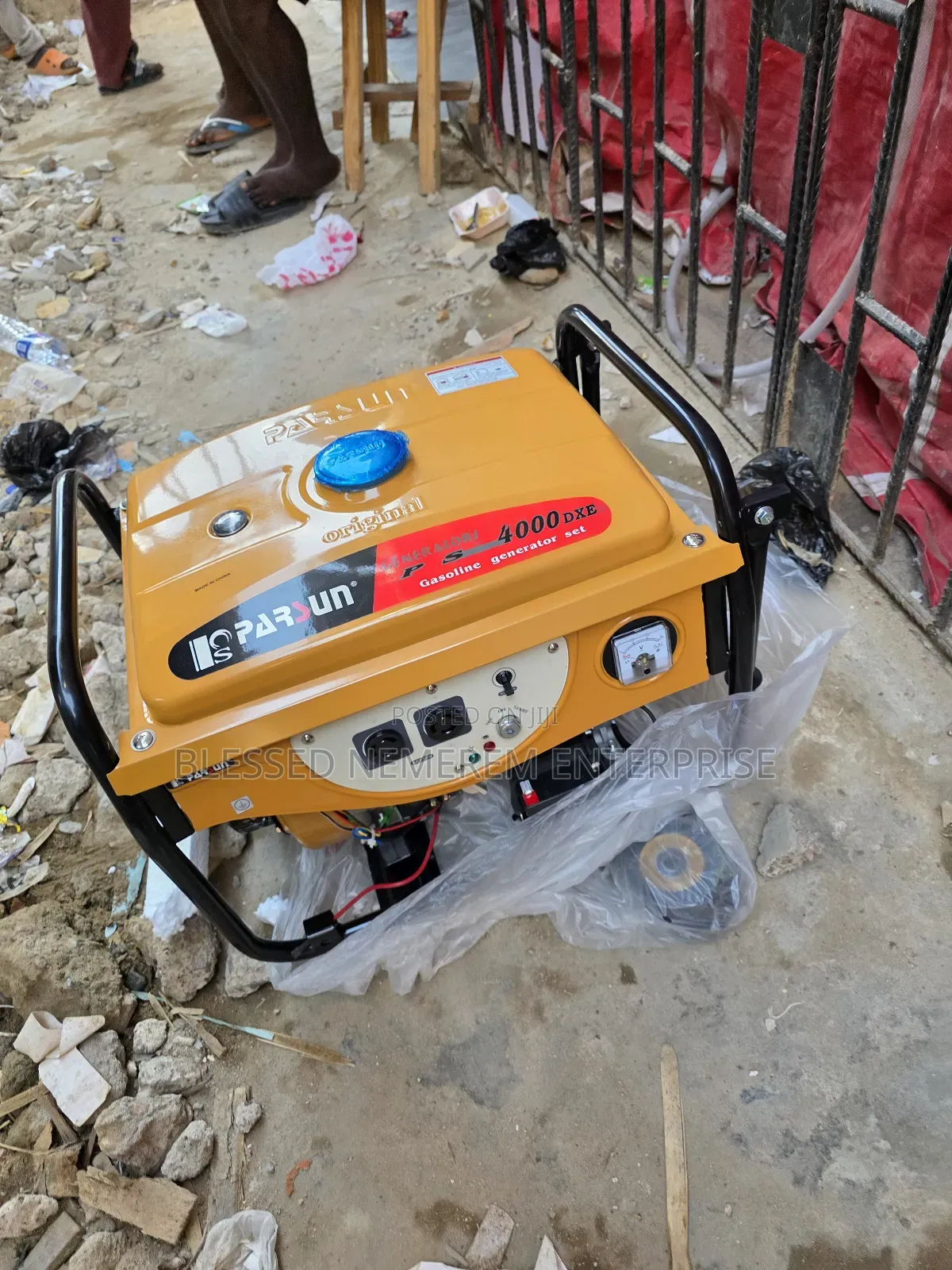 <<4.5kva>>Original Parsun Petrol Generator Model Ps4000dxe 100% Copper