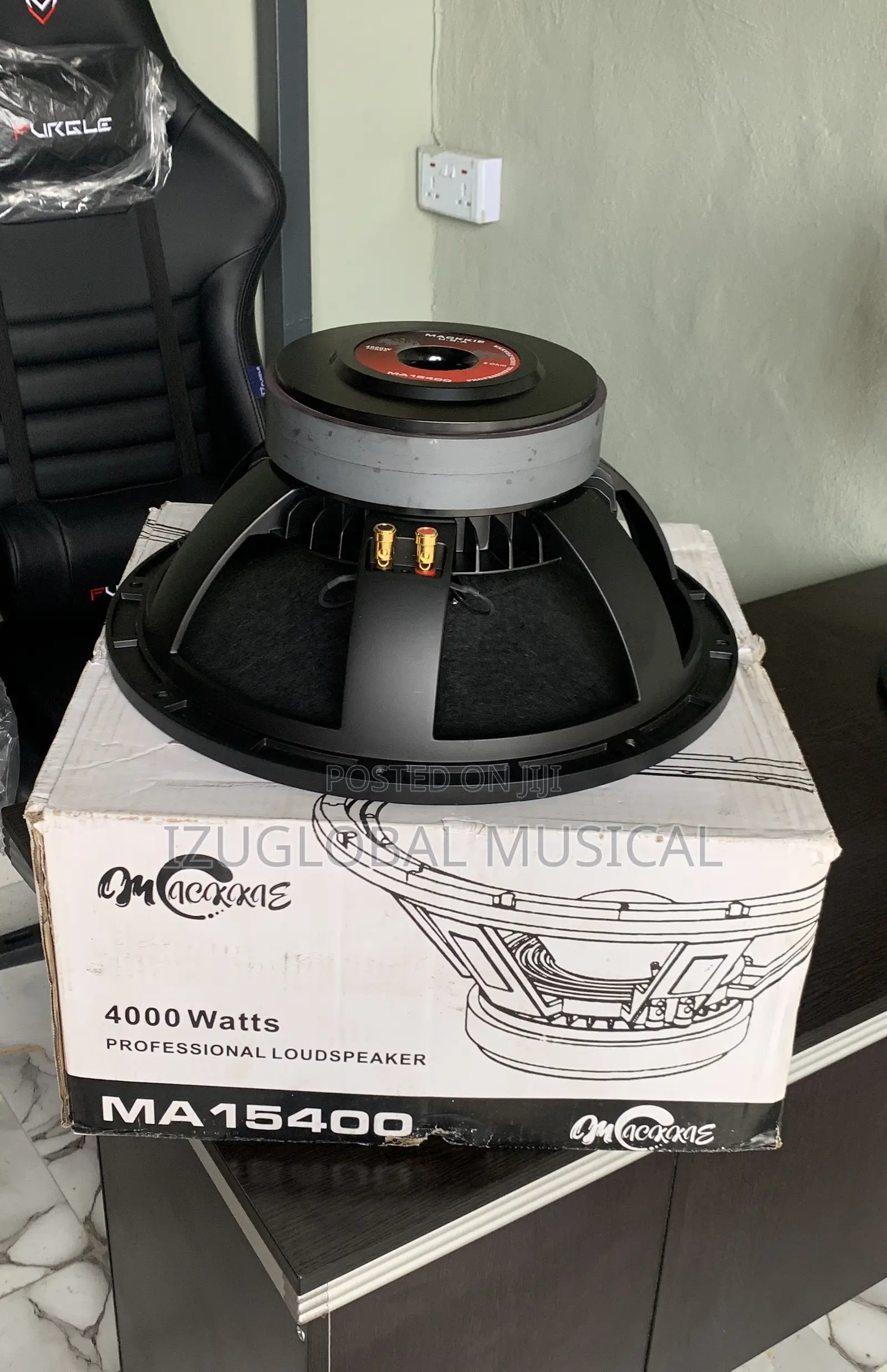 Mackkie Ma15400 Naked 15”Inches Speaker 4000watts Double Magnet