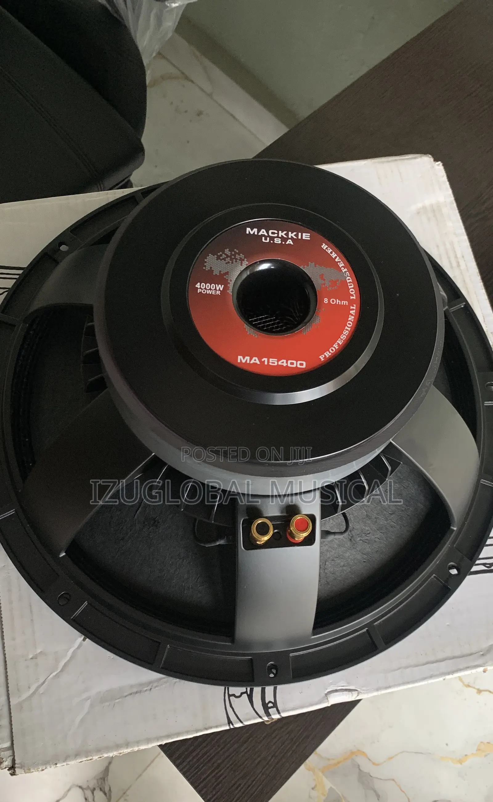 Mackkie Ma15400 Naked 15”Inches Speaker 4000watts Double Magnet