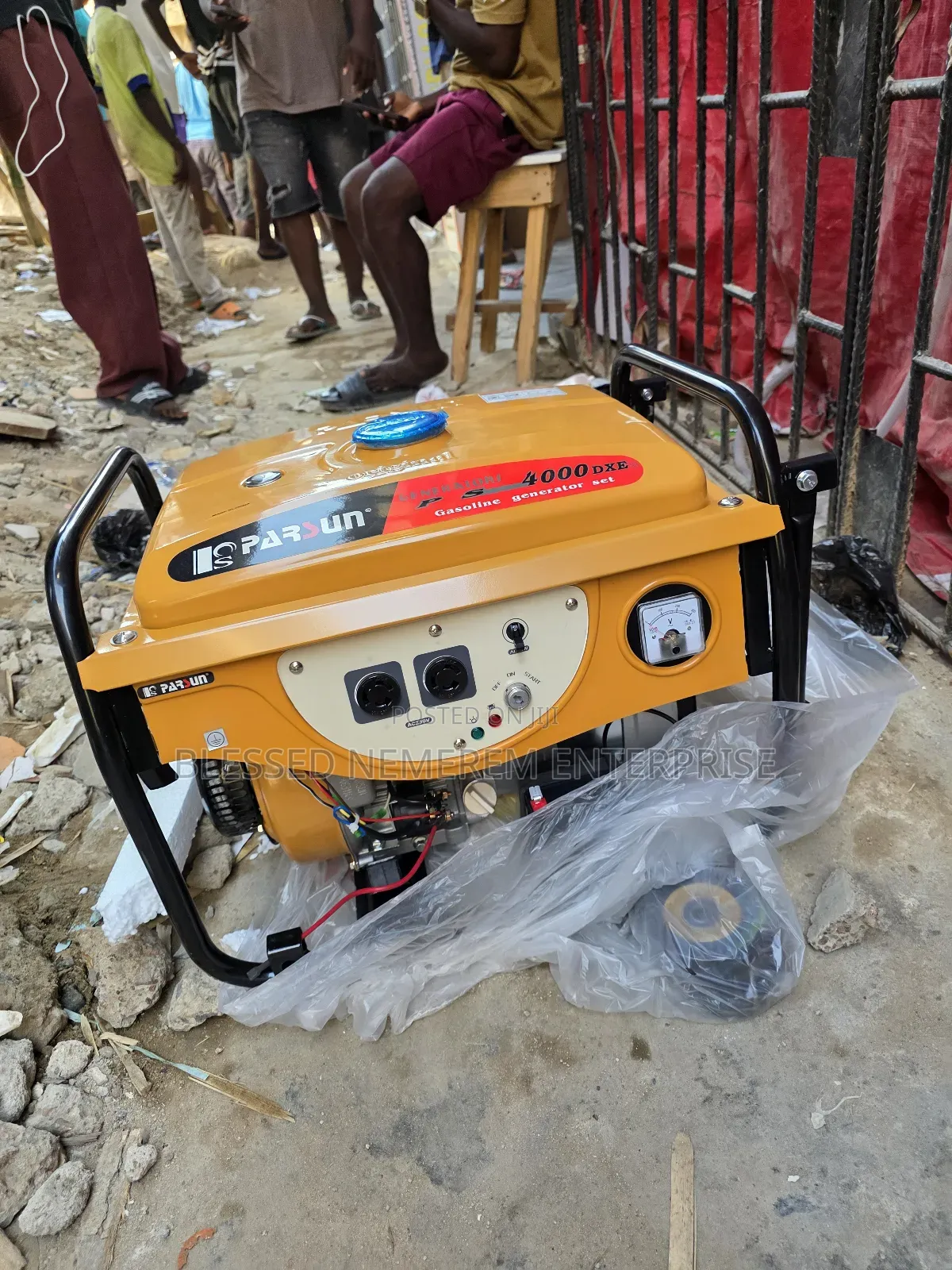 Powerful Parsun Petrol Generator 4.5kva 100% Copper Coil