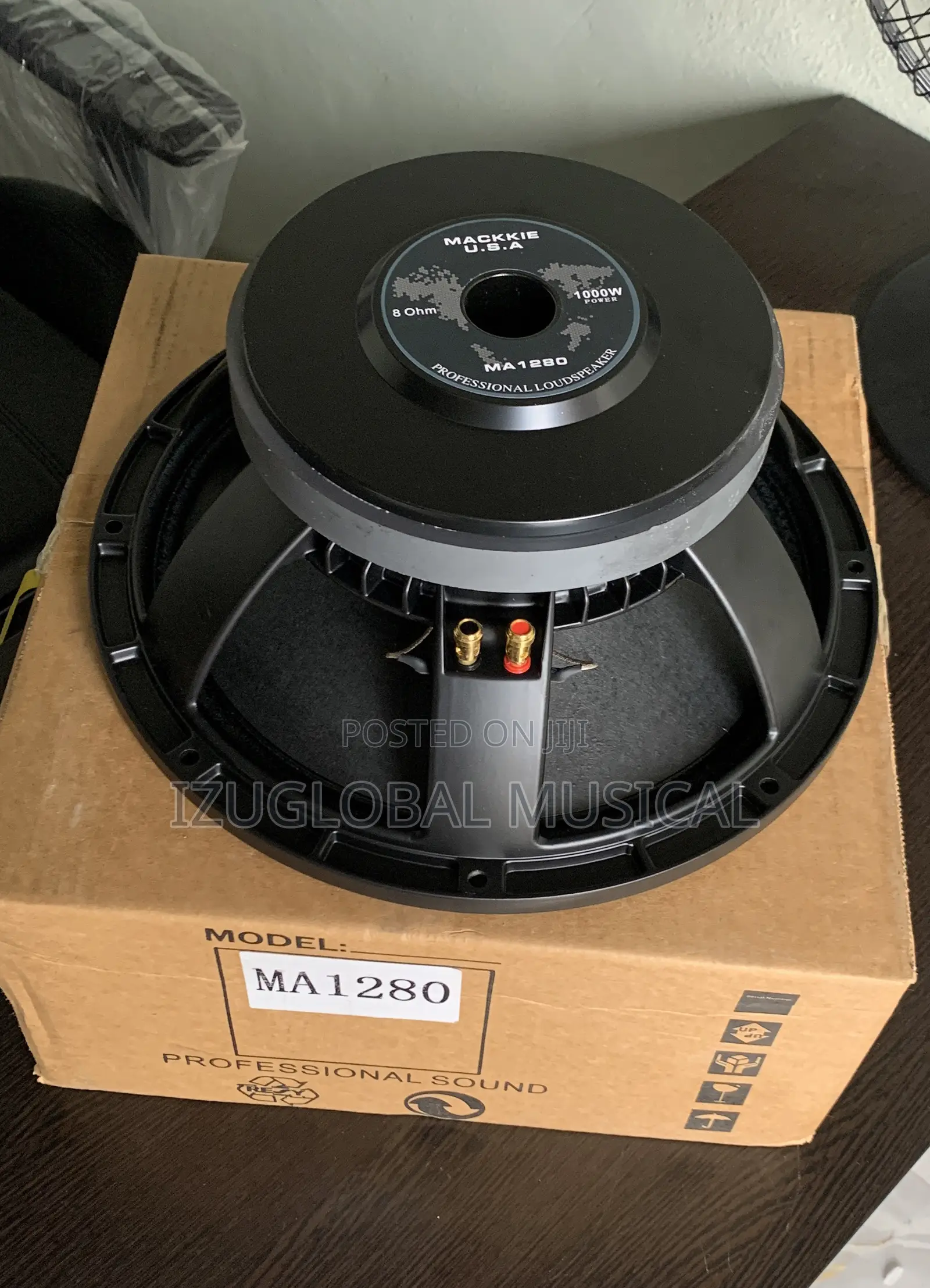 Mackkie Ma1280 12”Inches Naked Speaker Big Magnet 1000watts