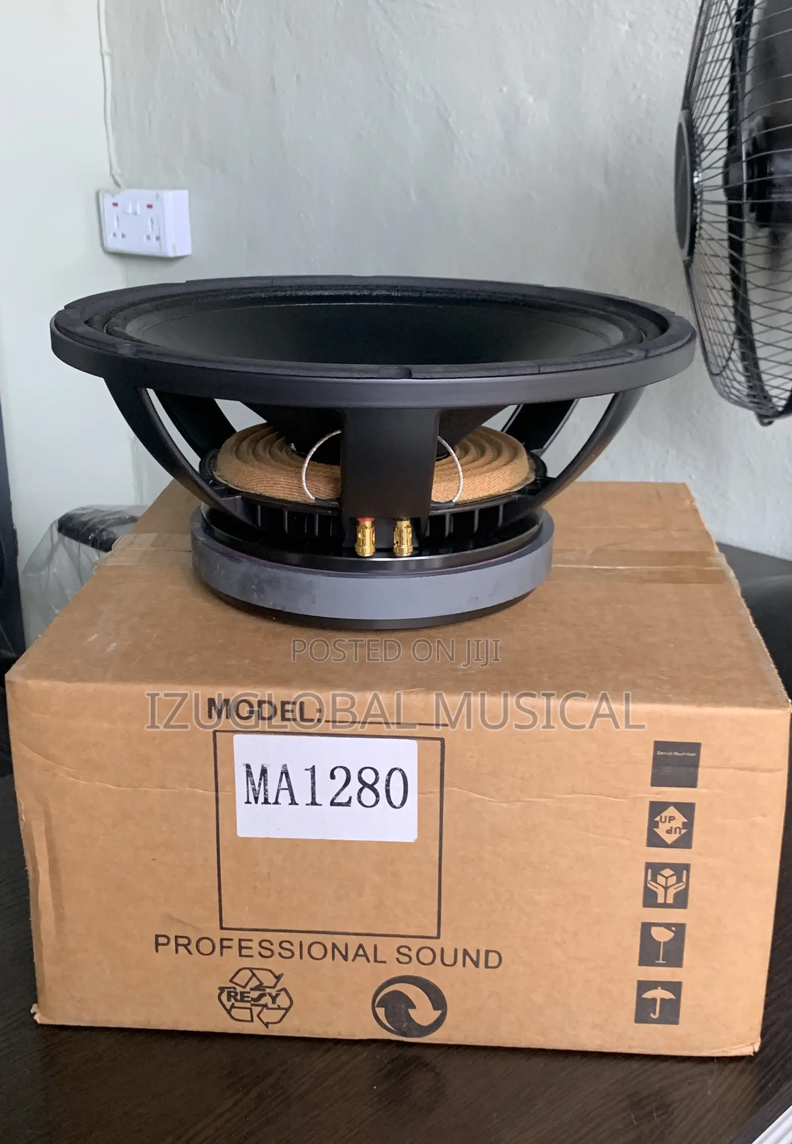 Mackkie Ma1280 12”Inches Naked Speaker Big Magnet 1000watts