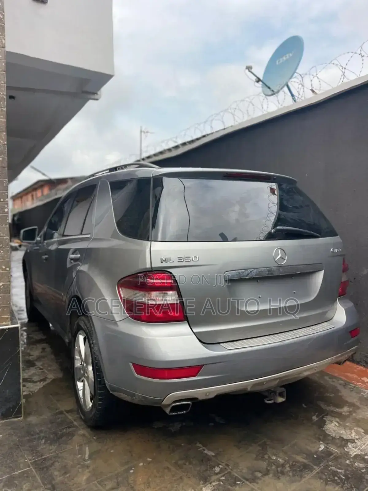 Mercedes-Benz M Class ML 350 4Matic 2011 Silver