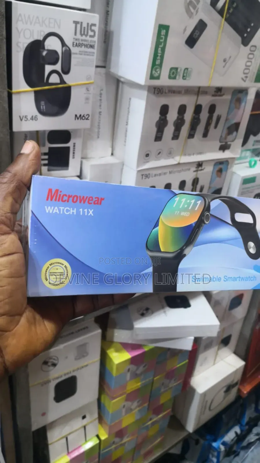 Micro Wear Smart Watch Water Proofed U Can Swim Wit It