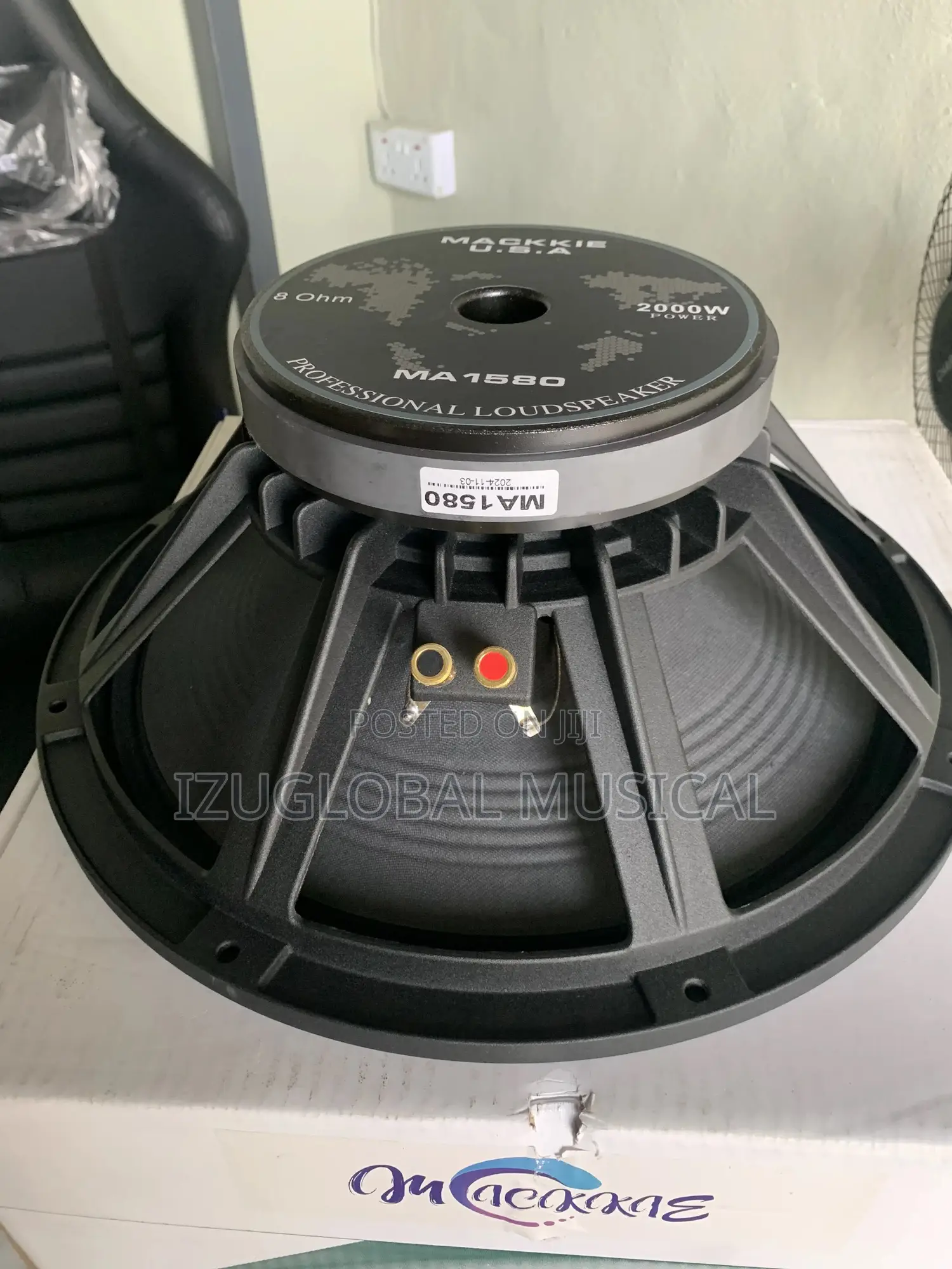 Mackkie Ma1580/ 15”Inches Naked Speaker With Big Magnet 2000watts