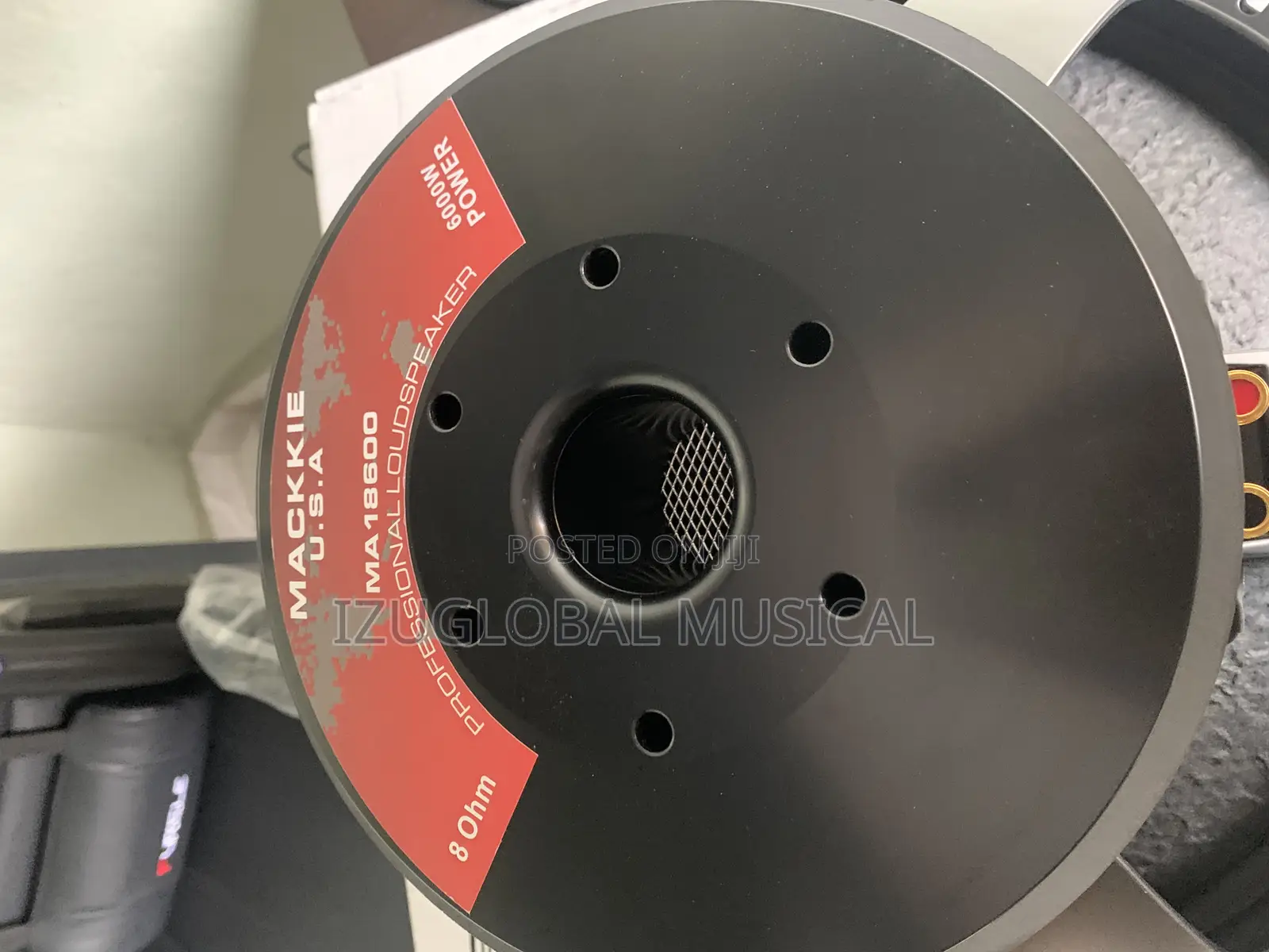 Mackkie Ma18600/ 6000watts Naked Double Magnets Speaker