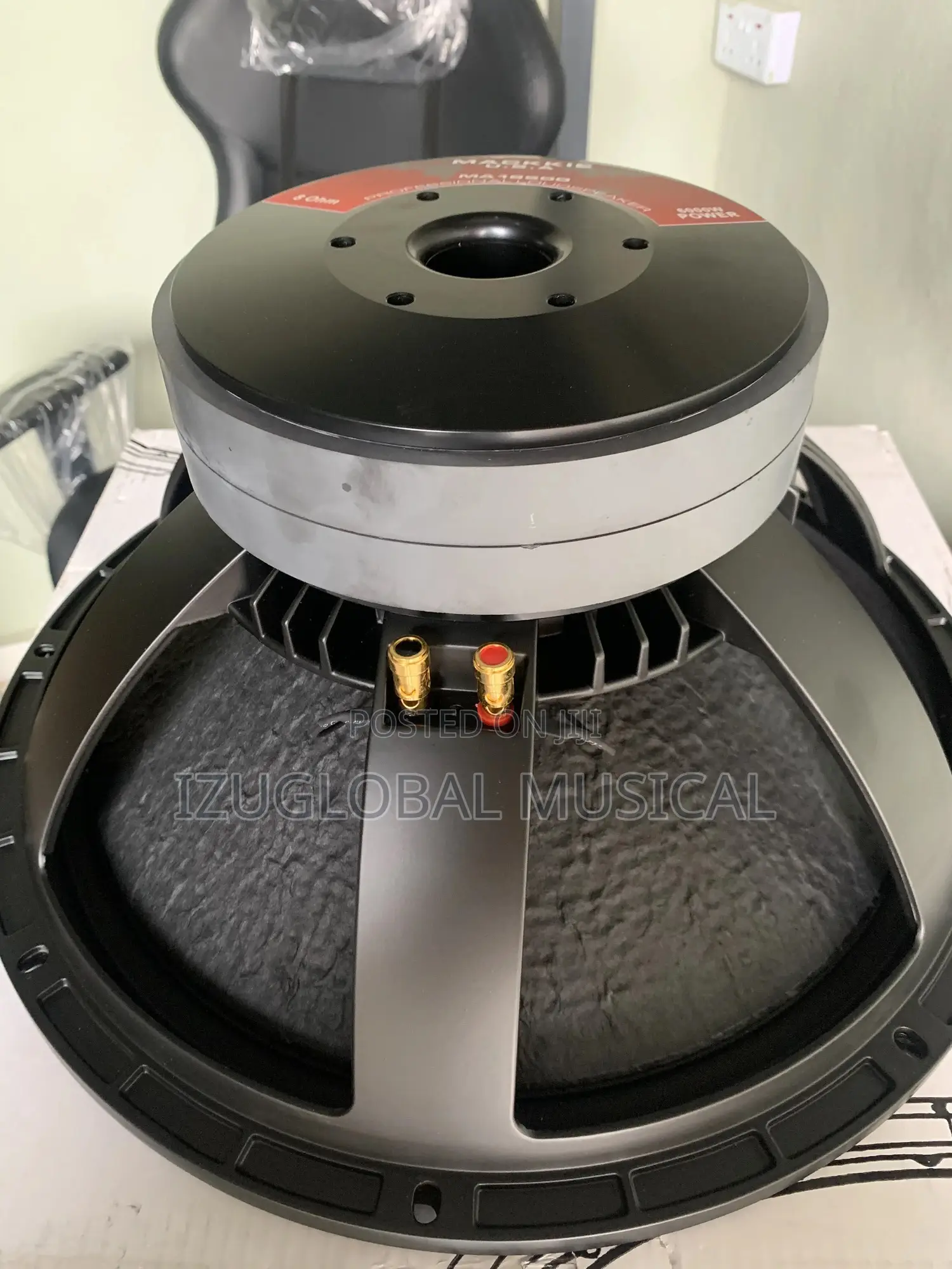 Mackkie Ma18600/ 6000watts Naked Double Magnets Speaker