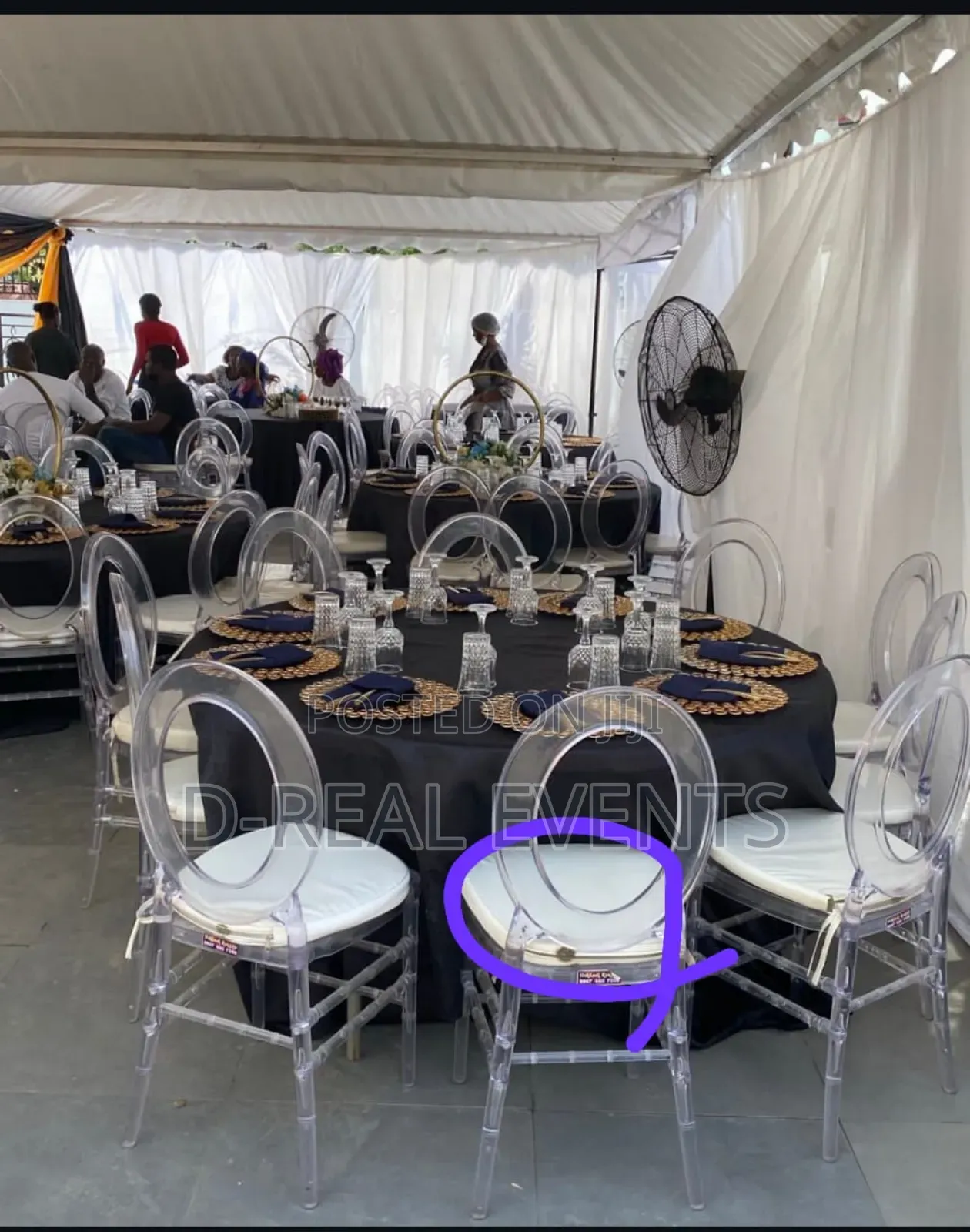 Vip Chairs, Chaivary for Rent