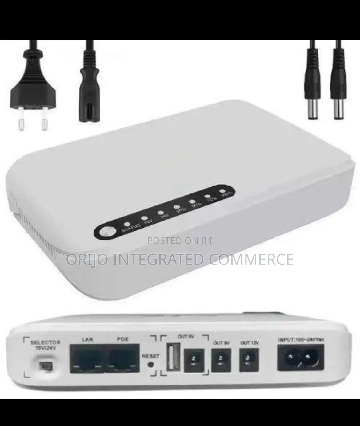 Mini Dc Ups 10000 Man Power Bank for Router