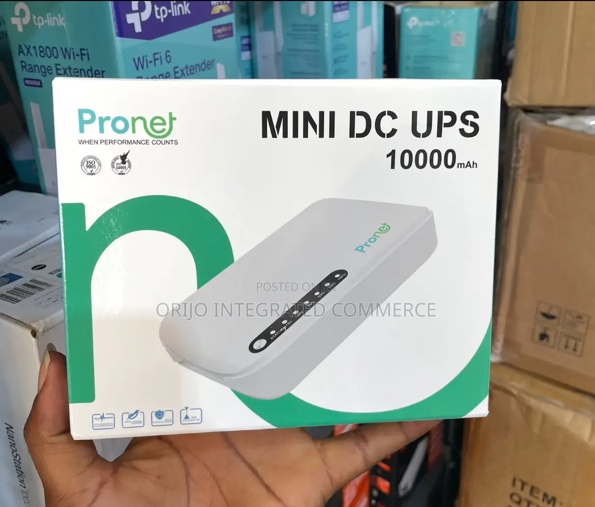 Mini Dc Ups 10000 Man Power Bank for Router