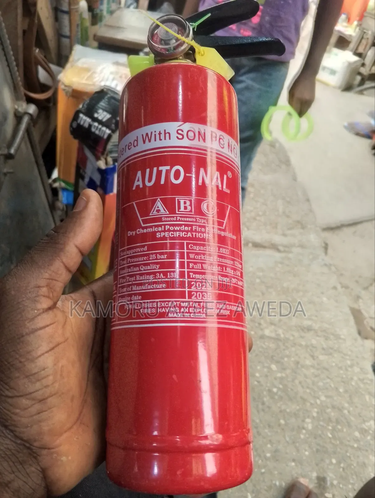 Fire Extinguisher 1kg New One