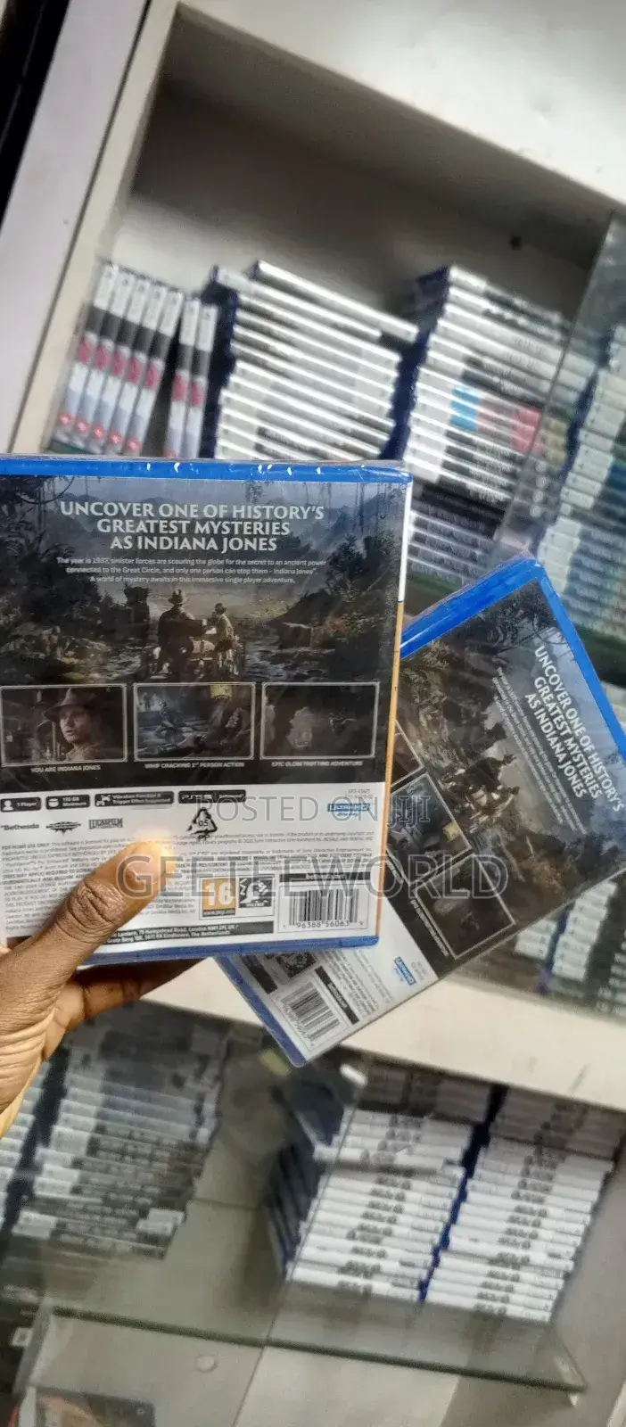 Indian Jones and the Great Circle Ps5 Game Disc