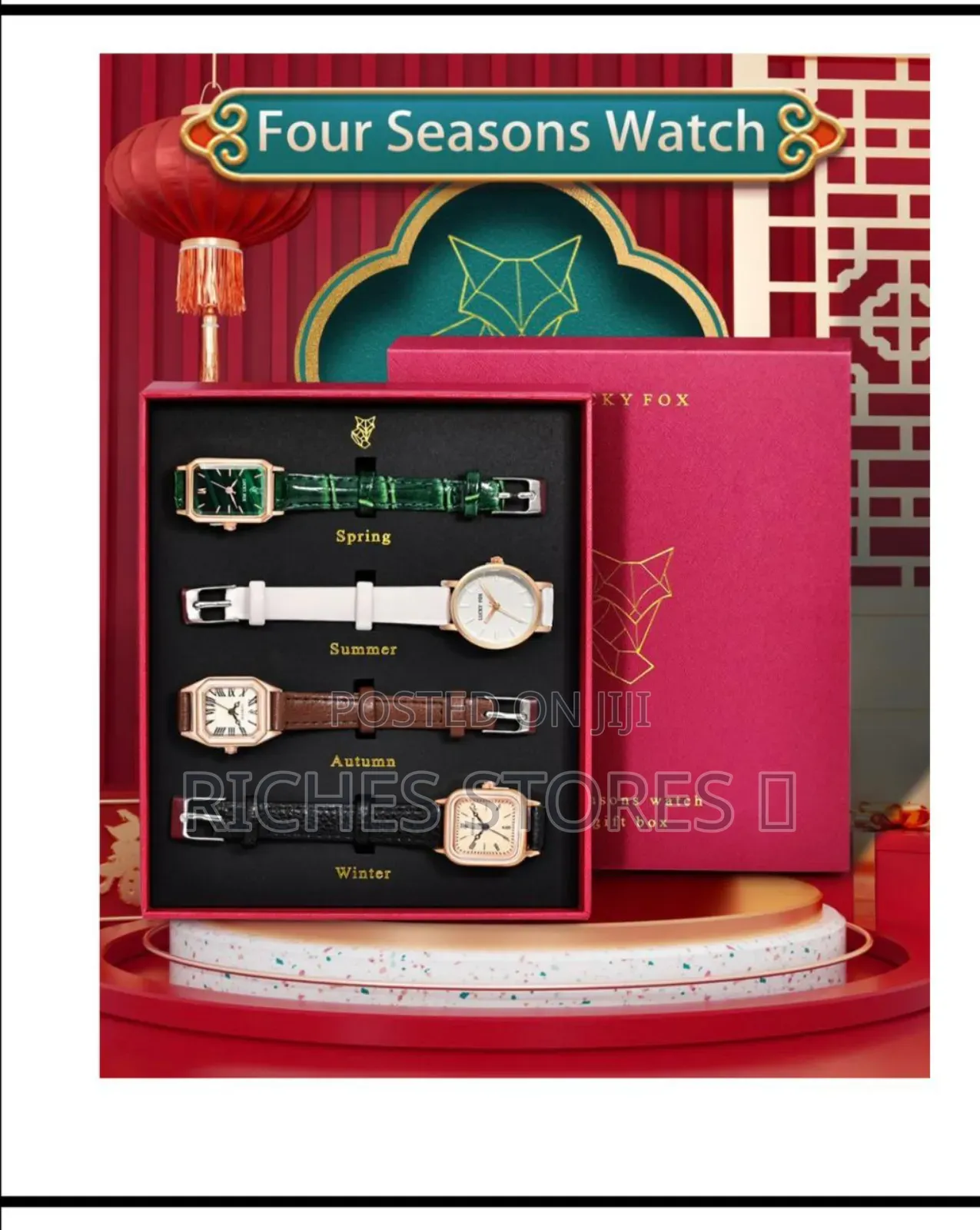Authentic Quality Lucky Fox "Four Seasons" Watch Set.