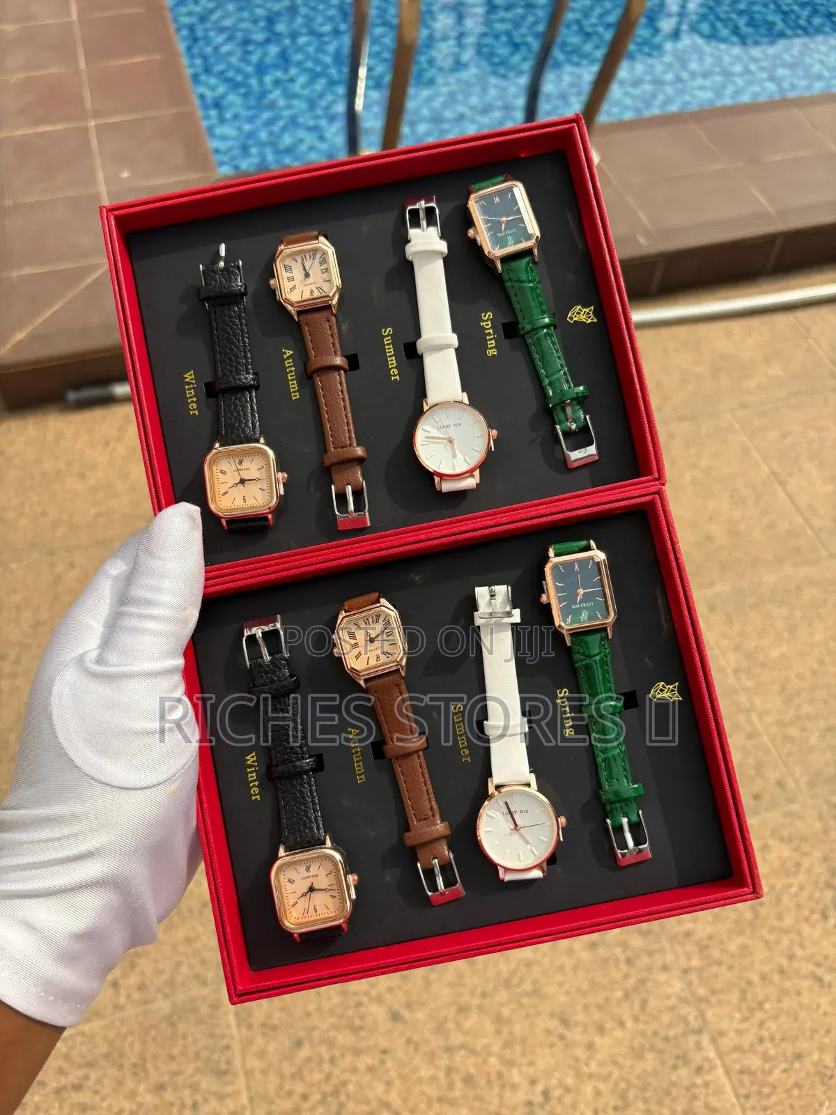 Authentic Quality Lucky Fox "Four Seasons" Watch Set.
