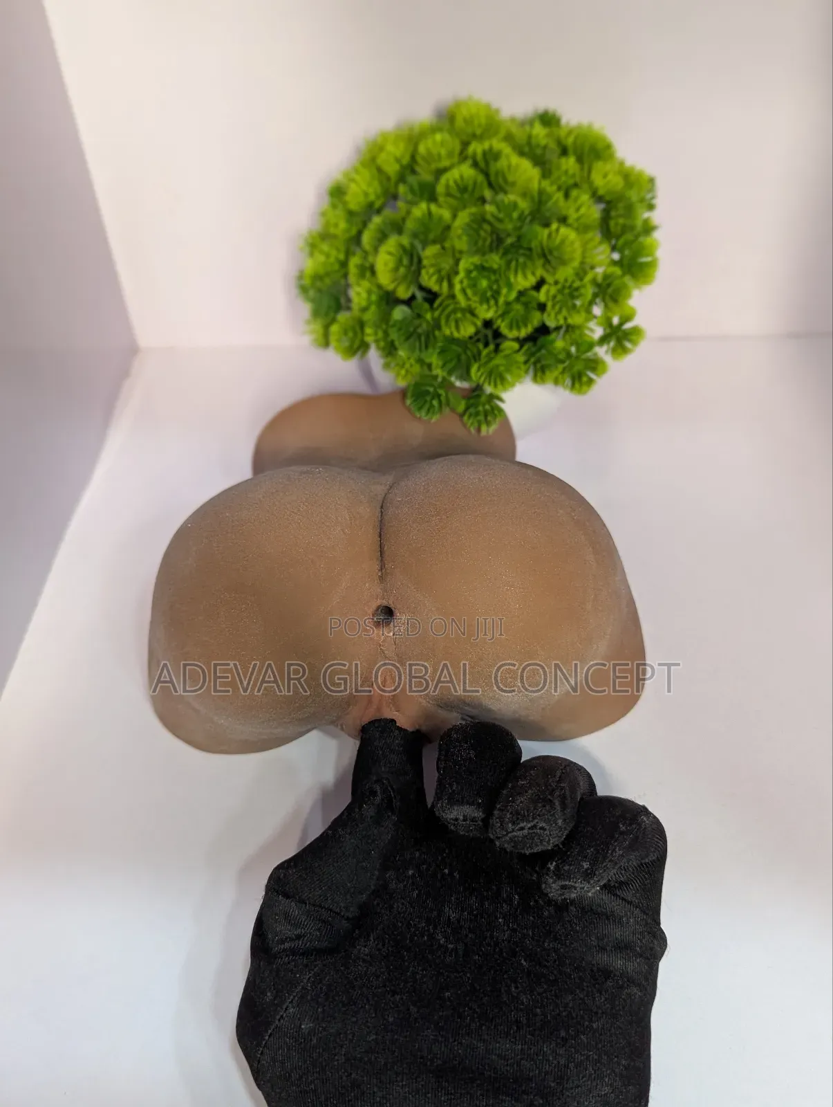 6 Inches Portable Men Masturbator Pussy and Anal Sex Toy