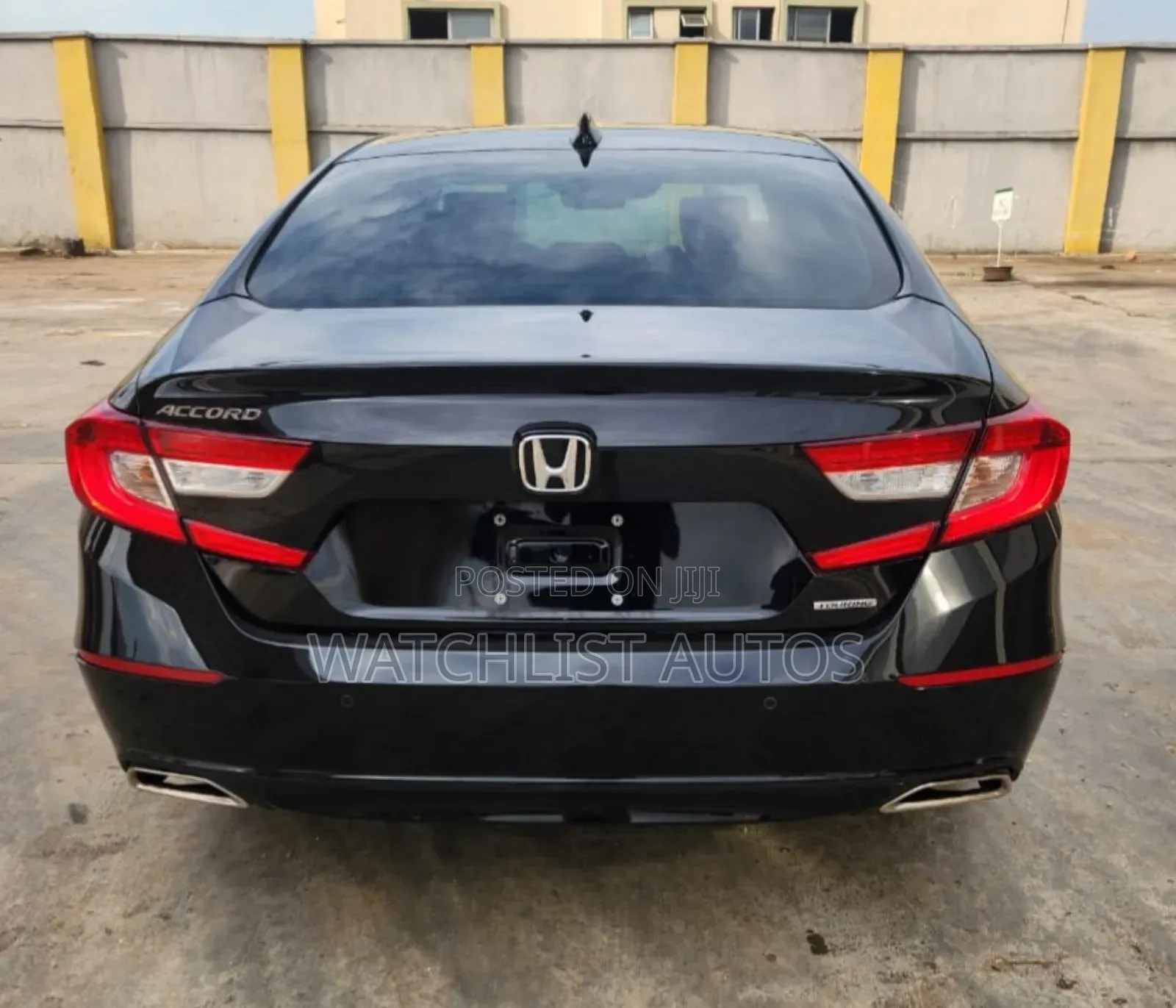 Honda Accord Touring 2018 Black