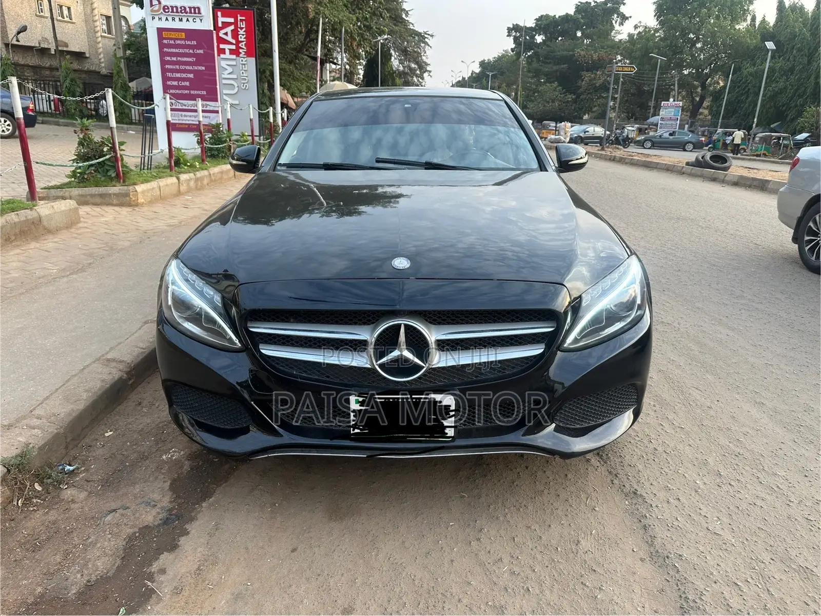 Mercedes-Benz C300 Base AWD 4Matic Sedan (2.0L 4cyl 7A) 2015 Black