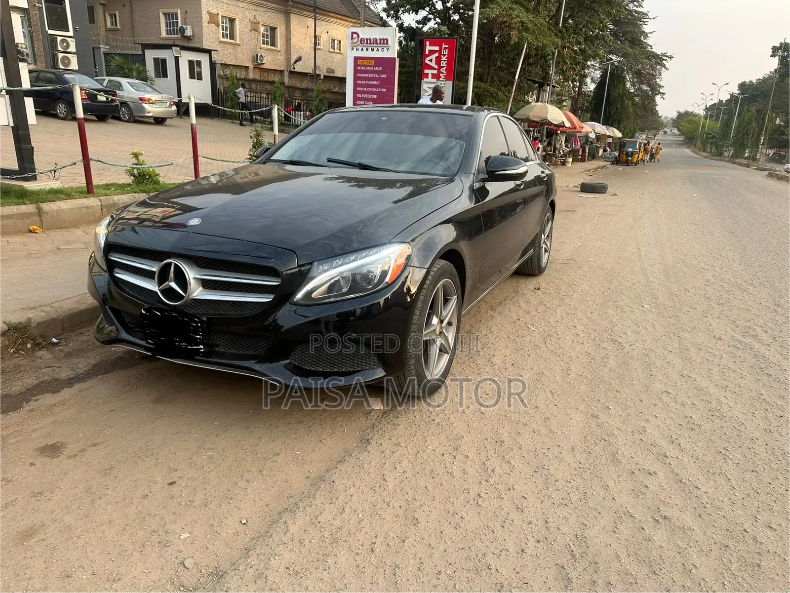 Mercedes-Benz C300 Base AWD 4Matic Sedan (2.0L 4cyl 7A) 2015 Black