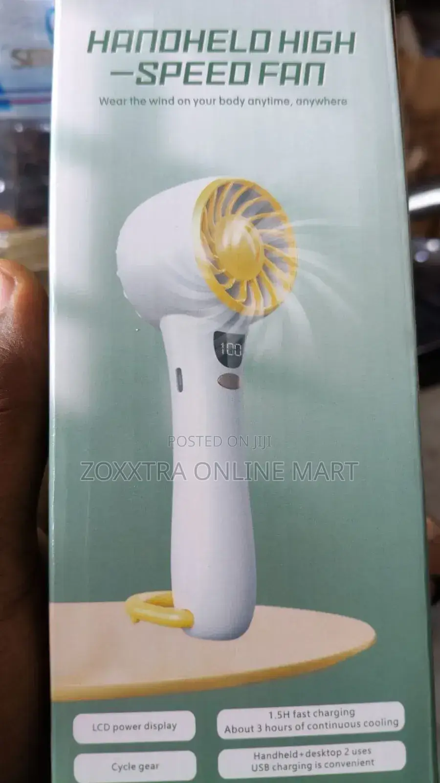 High Speed Handheld Mini Fan