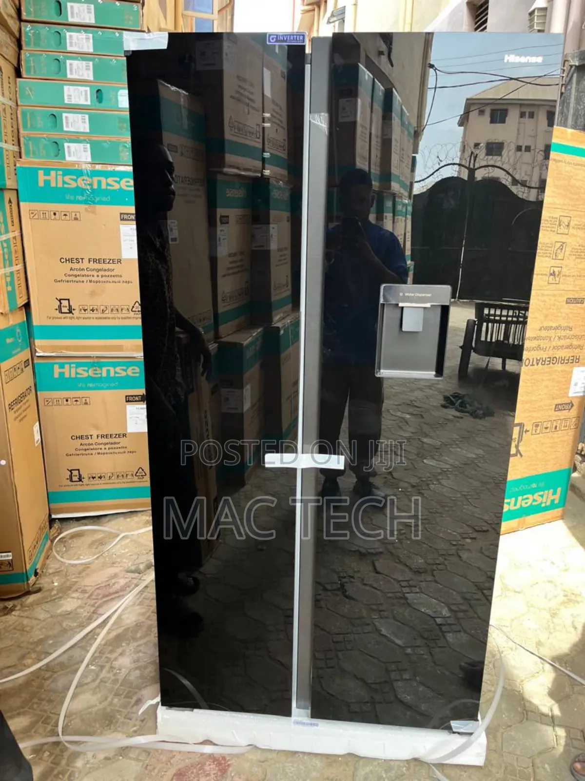 Hisense Side By Side Inverter Refrigerator 529l