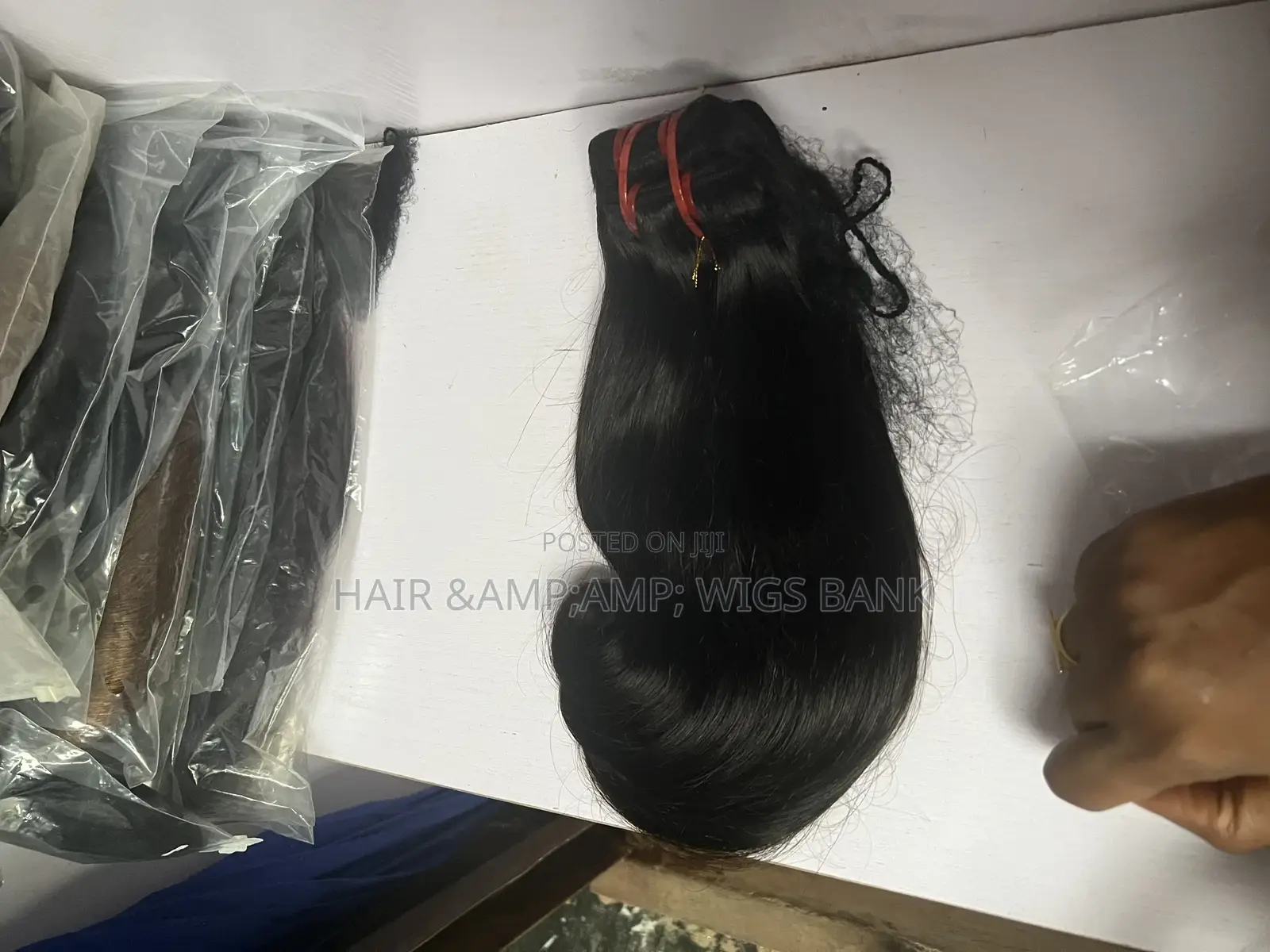 Double Drawn All in One Bundles Wavy Tips