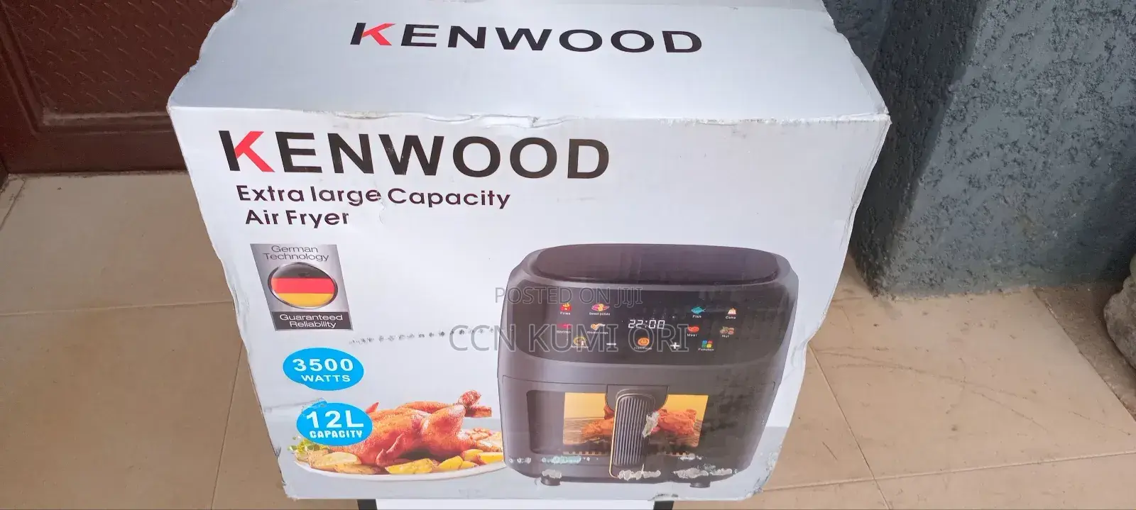 Kenwood Extra Large Capacity Air-Fryer .Can Fry With Less or No Oil