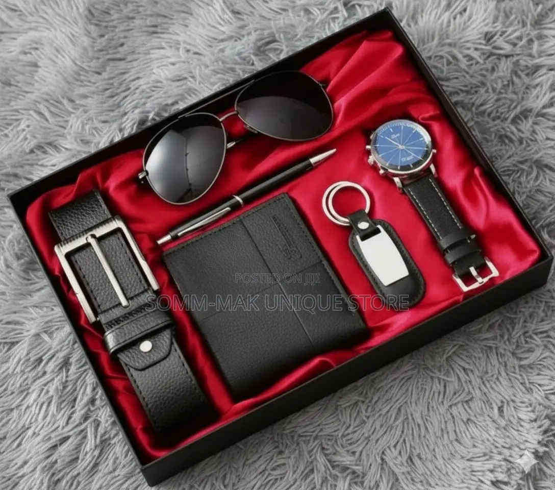 6in1 Men Gift Set. In Black and Brown