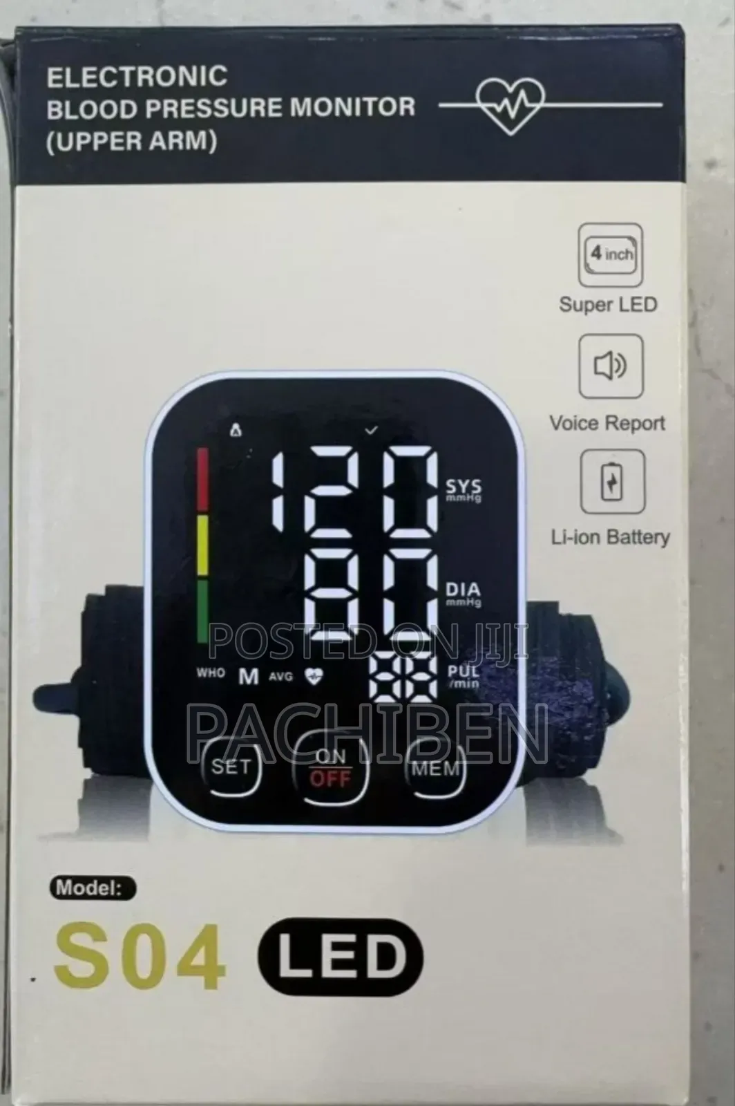 Upper Arm Blood Pressure Monitor