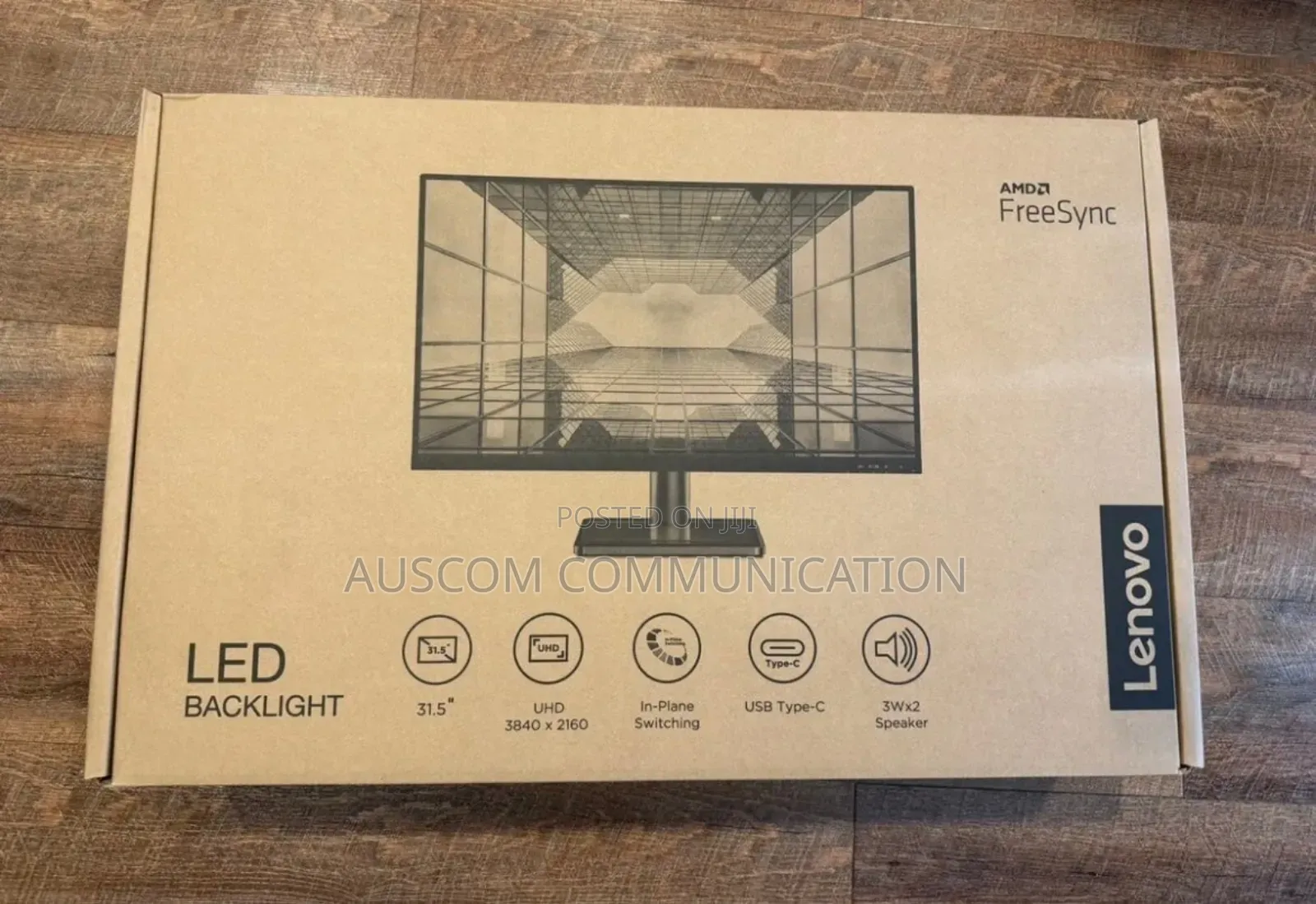 Lenovo 32 Inches Uhd3840x2160 75hz Ips Panel 16:9 Ratio Usb C